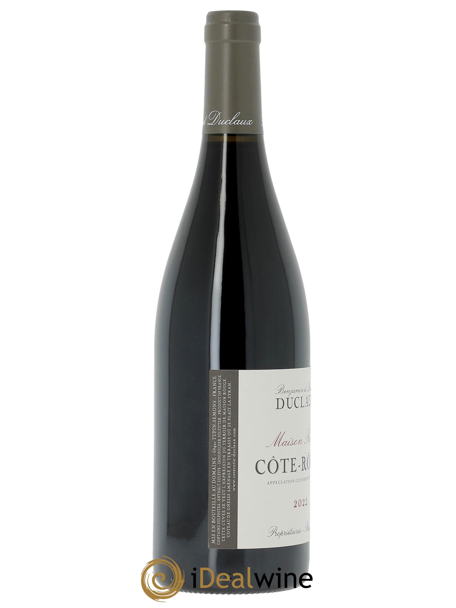 Côte-Rôtie Maison Rouge Domaine Duclaux  2022 - Lotto di 1 bottiglia - 2