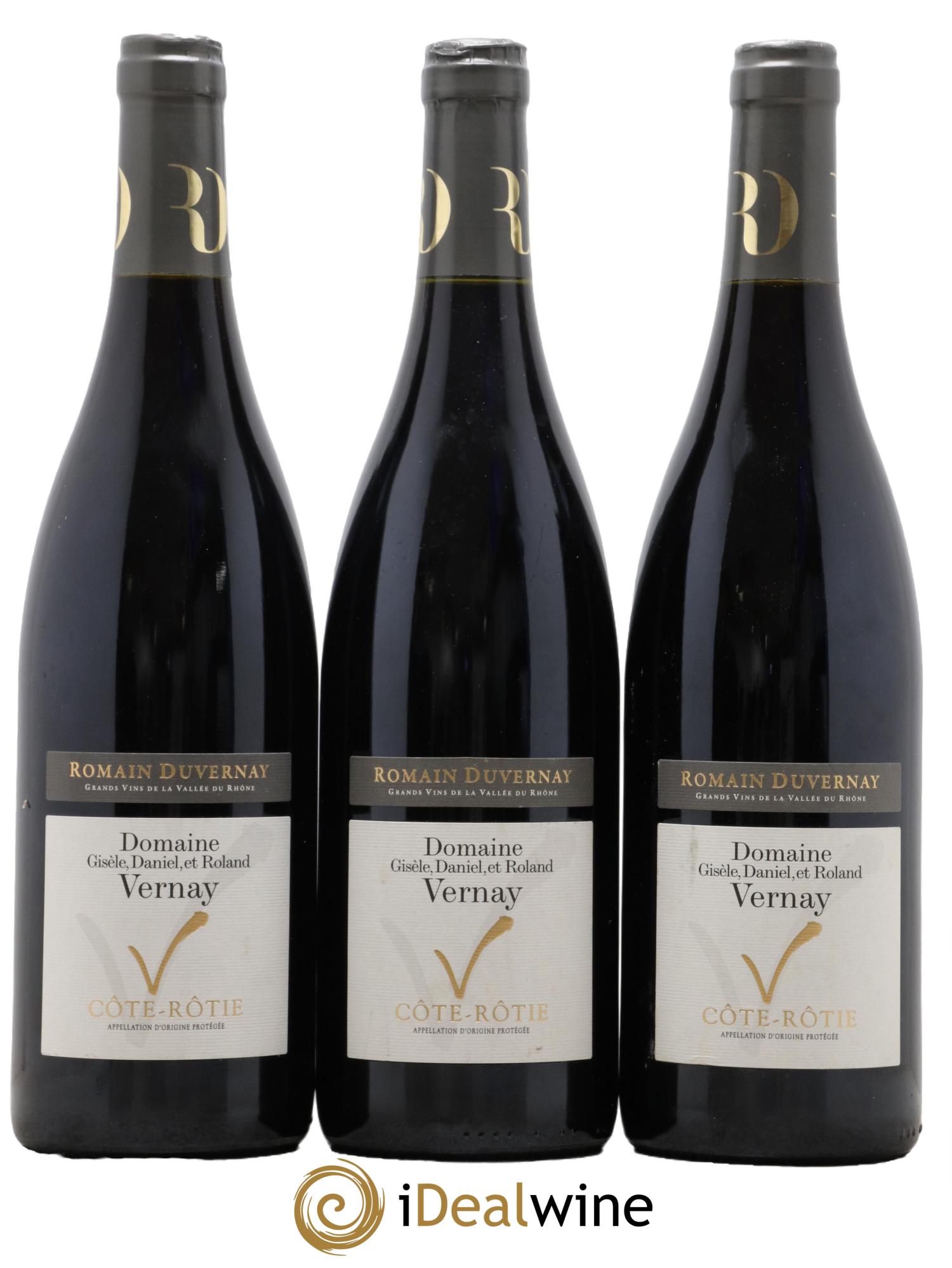 Côte-Rôtie Domaine Gisele, Daniel et Roland Vernay 2017 - Lot de 3 bouteilles - 0