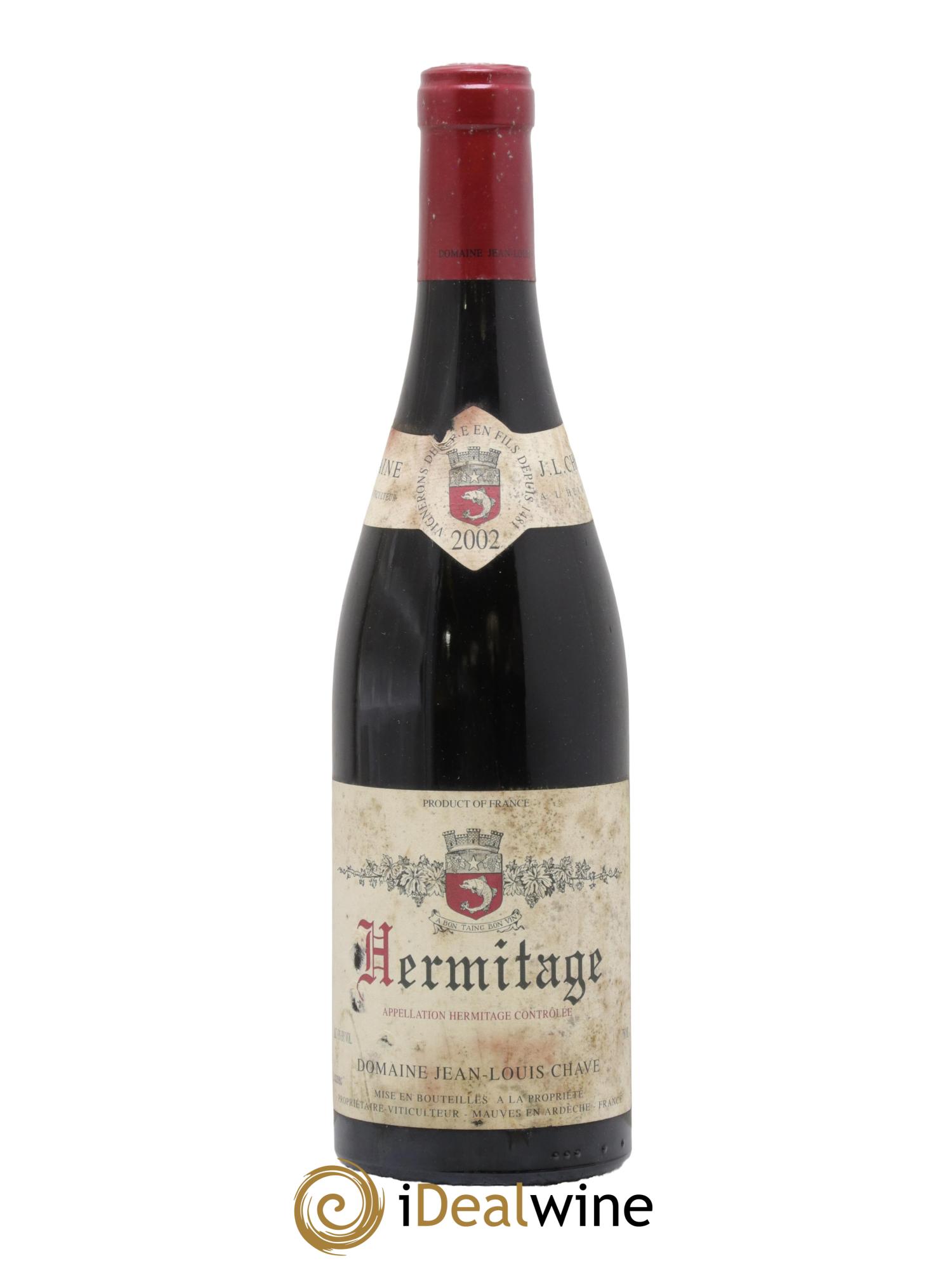 Hermitage Jean-Louis Chave 2002 - Lot de 1 bouteille - 0