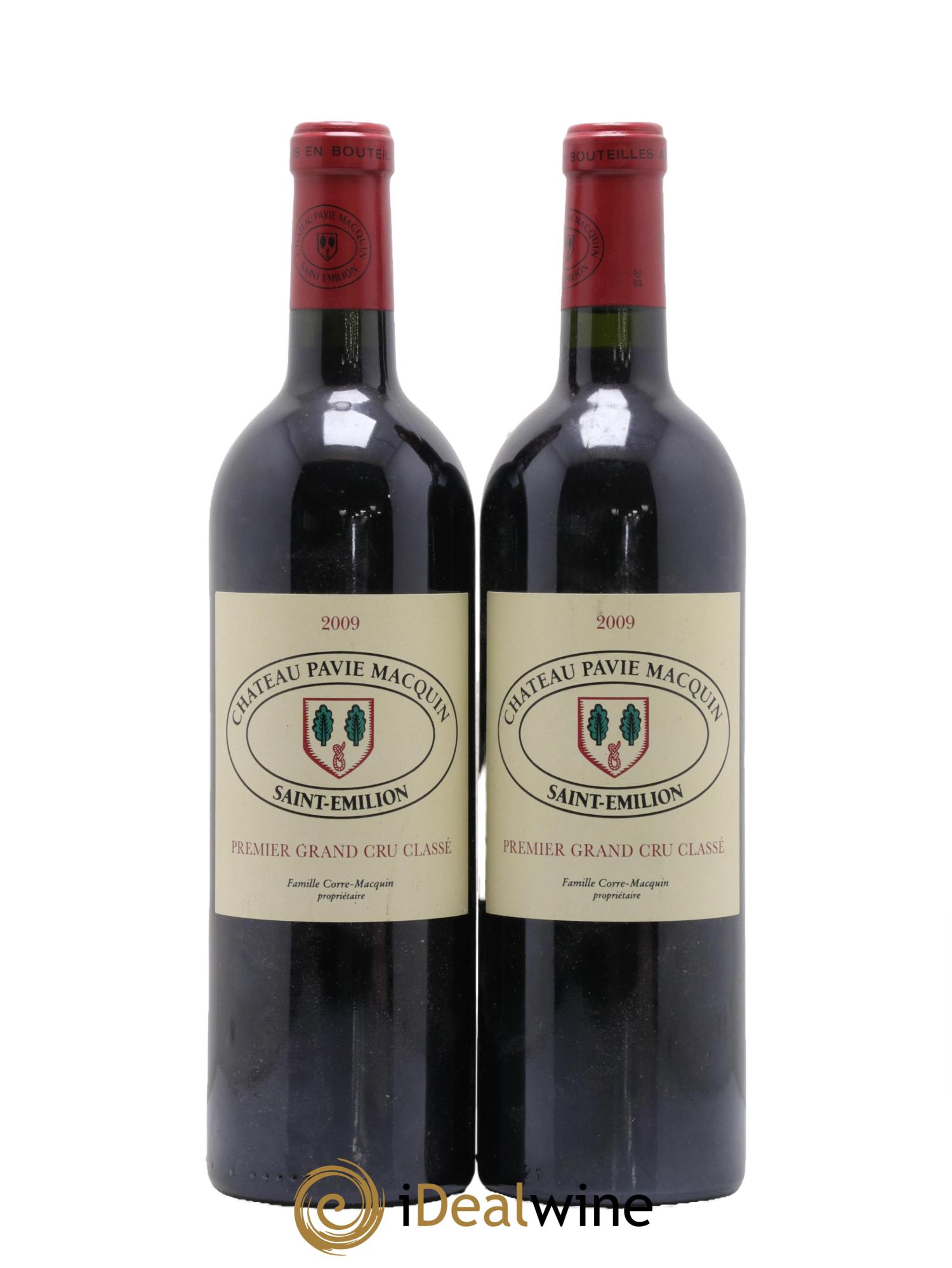Château Pavie Macquin 1er Grand Cru Classé B 2009 - Lot de 2 bouteilles - 0