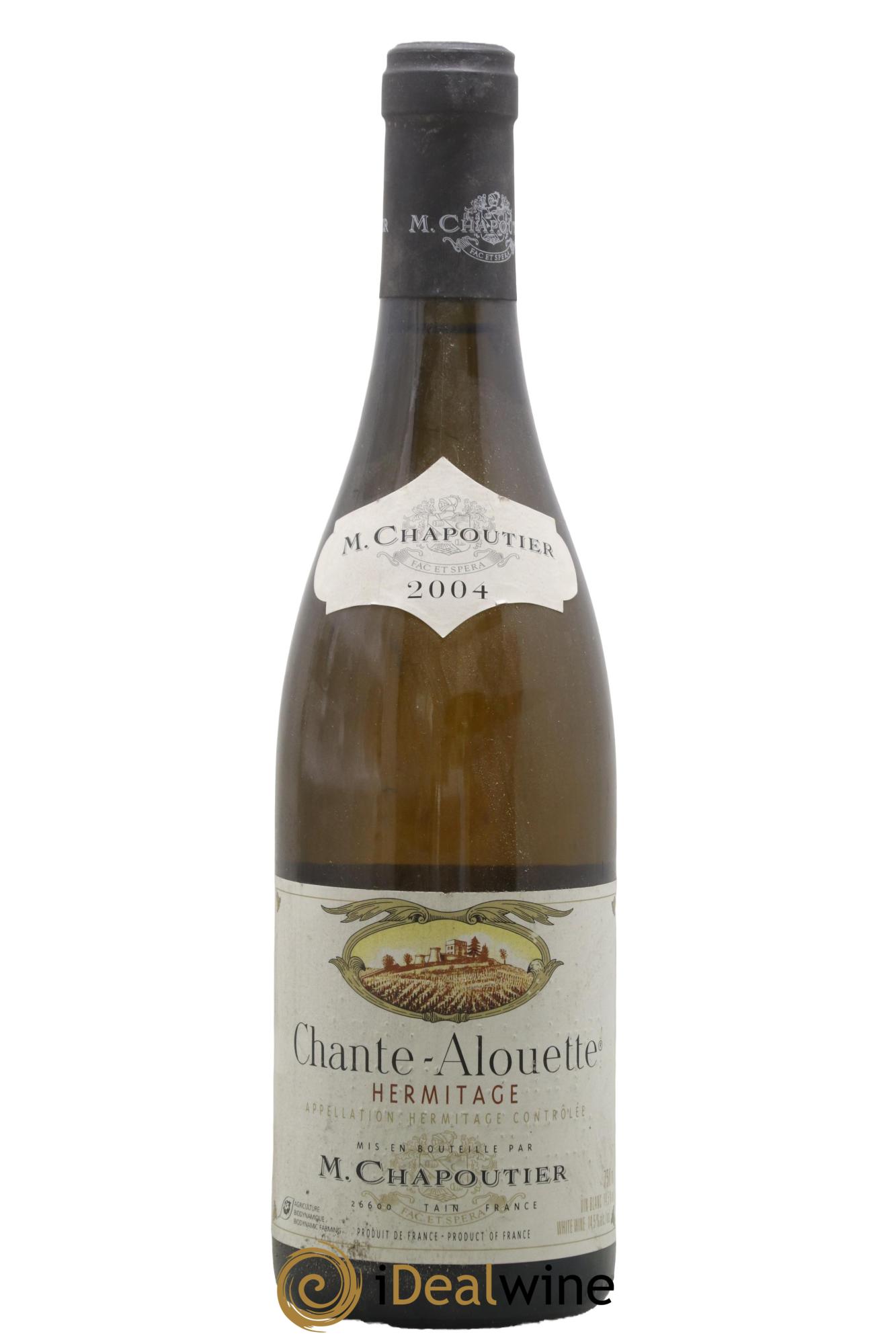 Hermitage Chante Alouette Chapoutier 2004 - Posten von 1 Flasche - 0