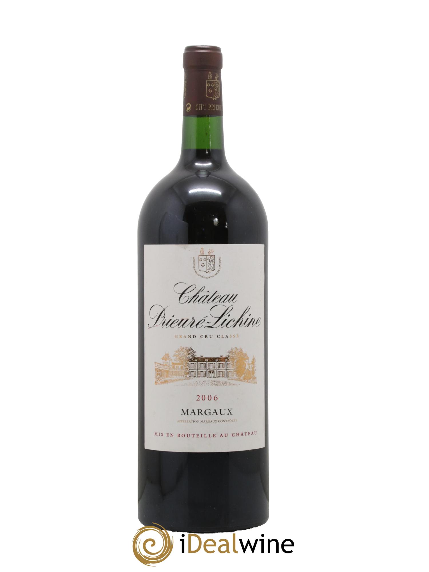 Château Prieuré Lichine 4ème Grand Cru Classé 2006 - Lot de 1 magnum - 0