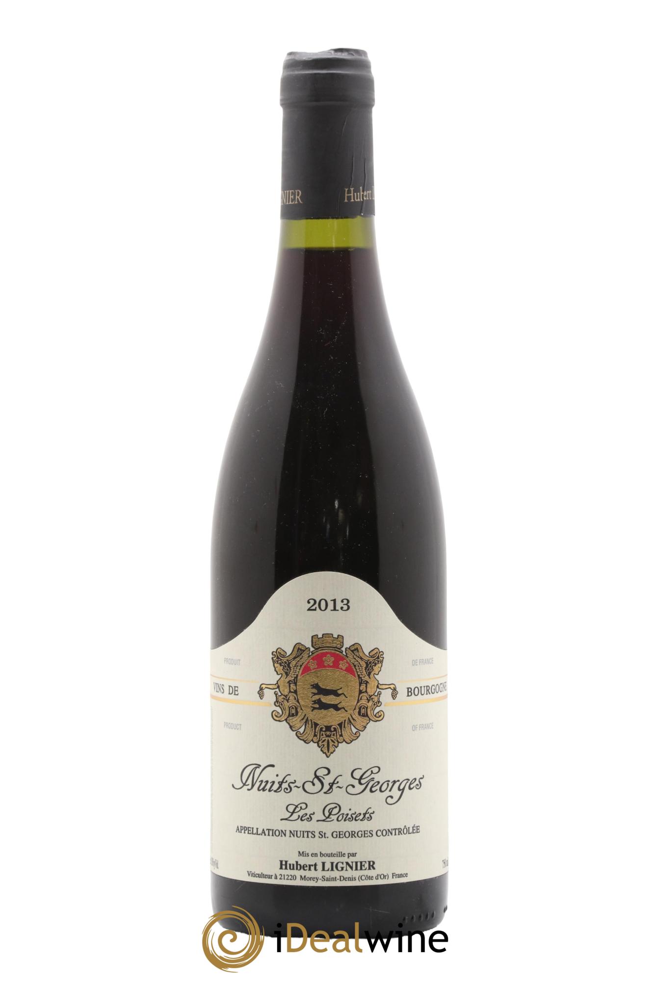 Nuits-Saint-Georges Les Poisets Hubert Lignier (Domaine) 2013 - Lot de 1 bouteille - 0
