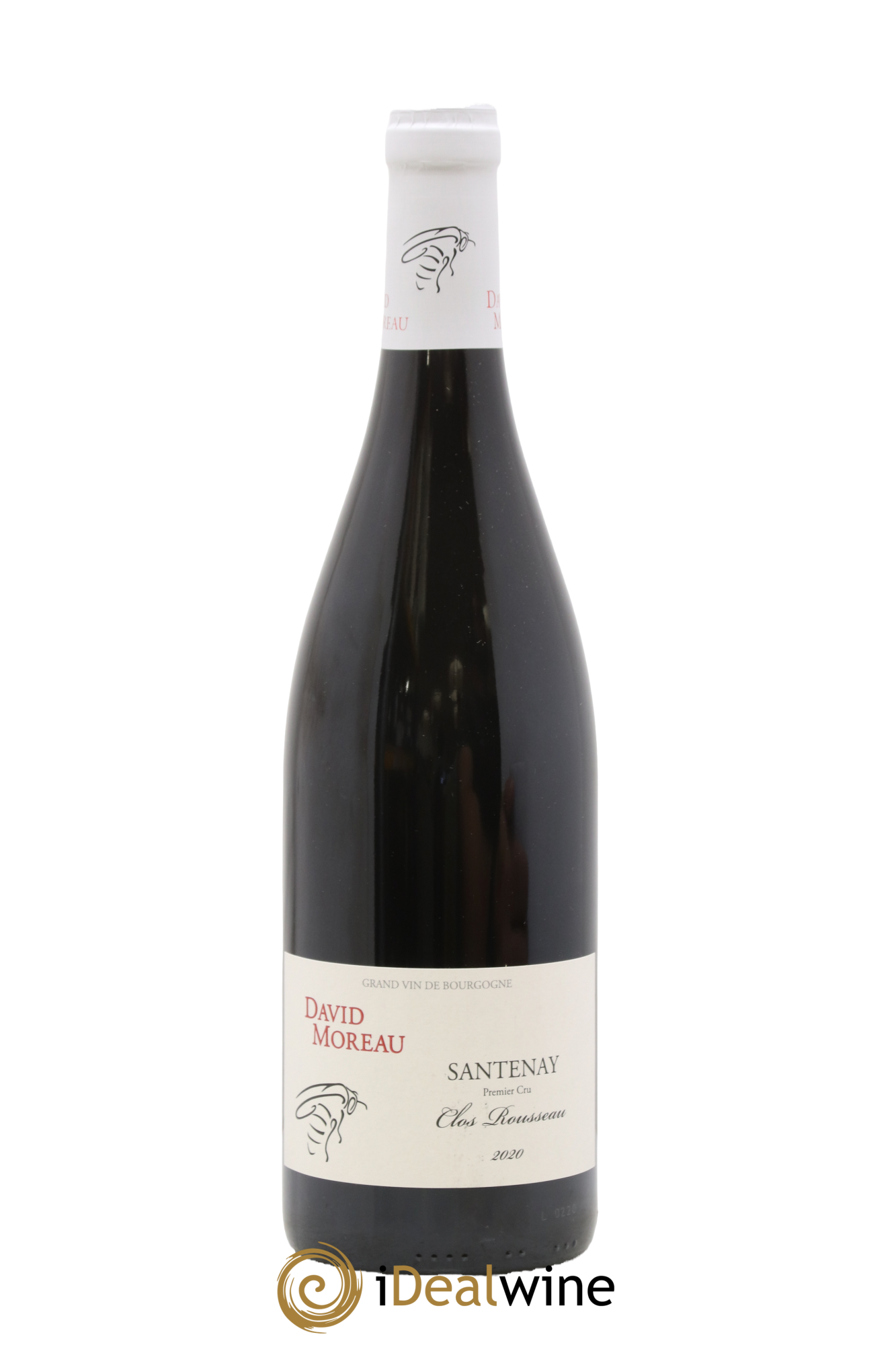 Santenay 1er Cru Clos Rousseau David Moreau 2020 - Lot de 1 bouteille - 0