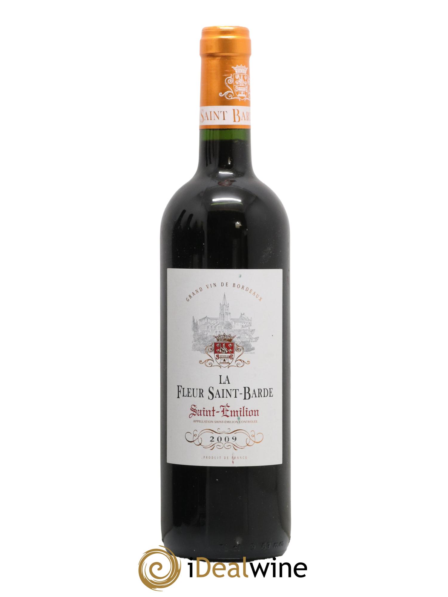 Saint-Émilion La Fleur Saint Barde 2009 - Lot de 1 bouteille - 0