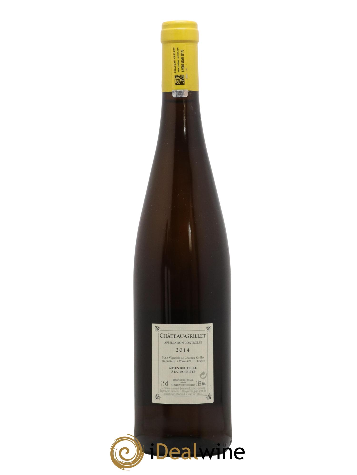 Château Grillet Château-Grillet 2014 - Lot de 1 bouteille - 1