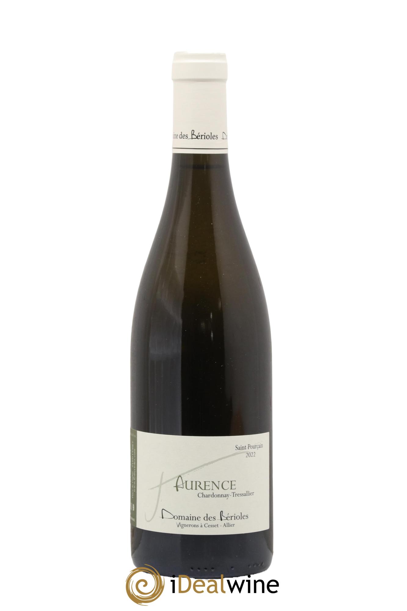 Saint-Pourçain Aurence Domaine Des Bérioles 2022 - Lot de 1 bouteille - 0