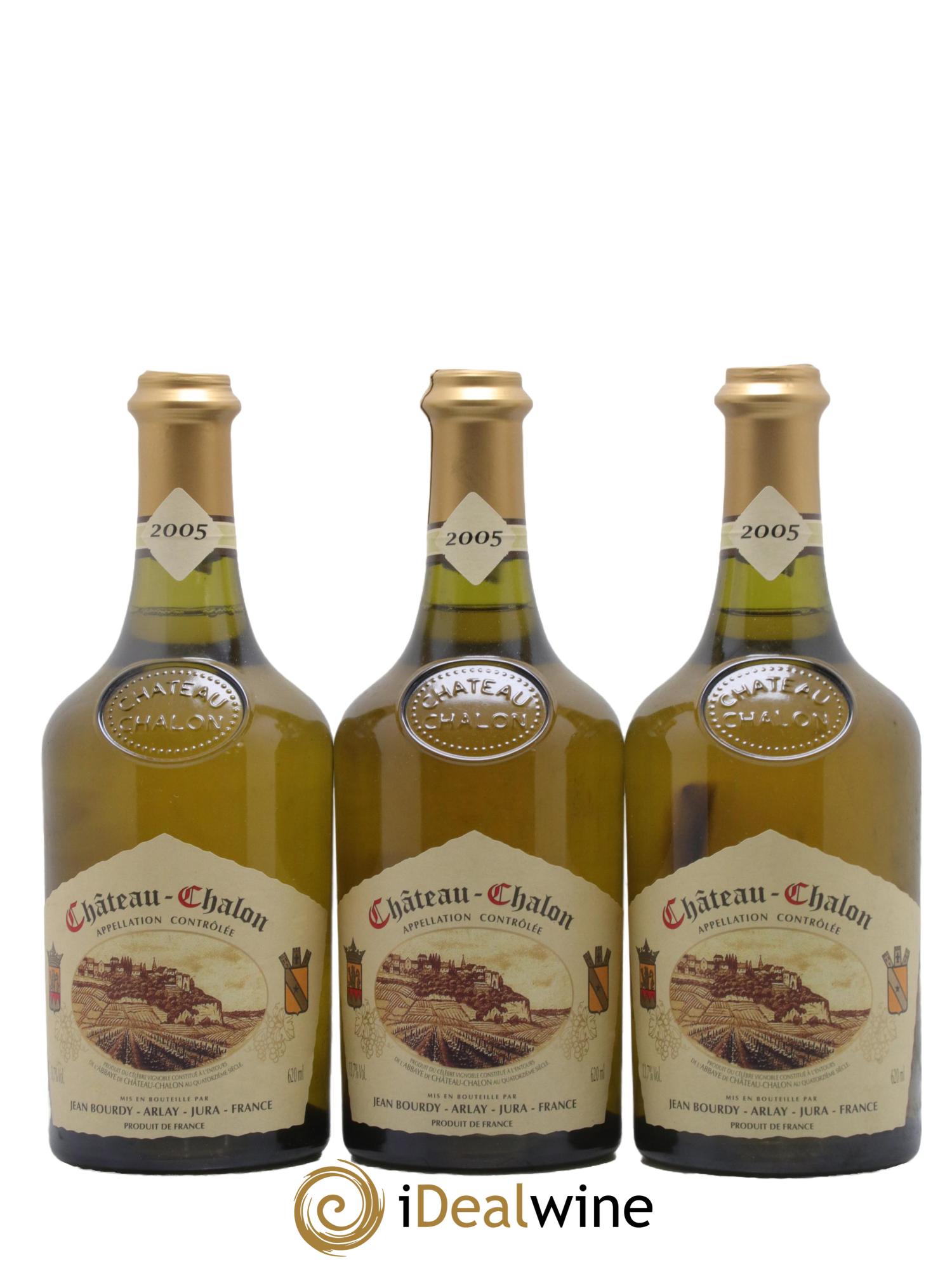 Château-Chalon Jean Bourdy 2005 - Lot de 3 clavelins - 0