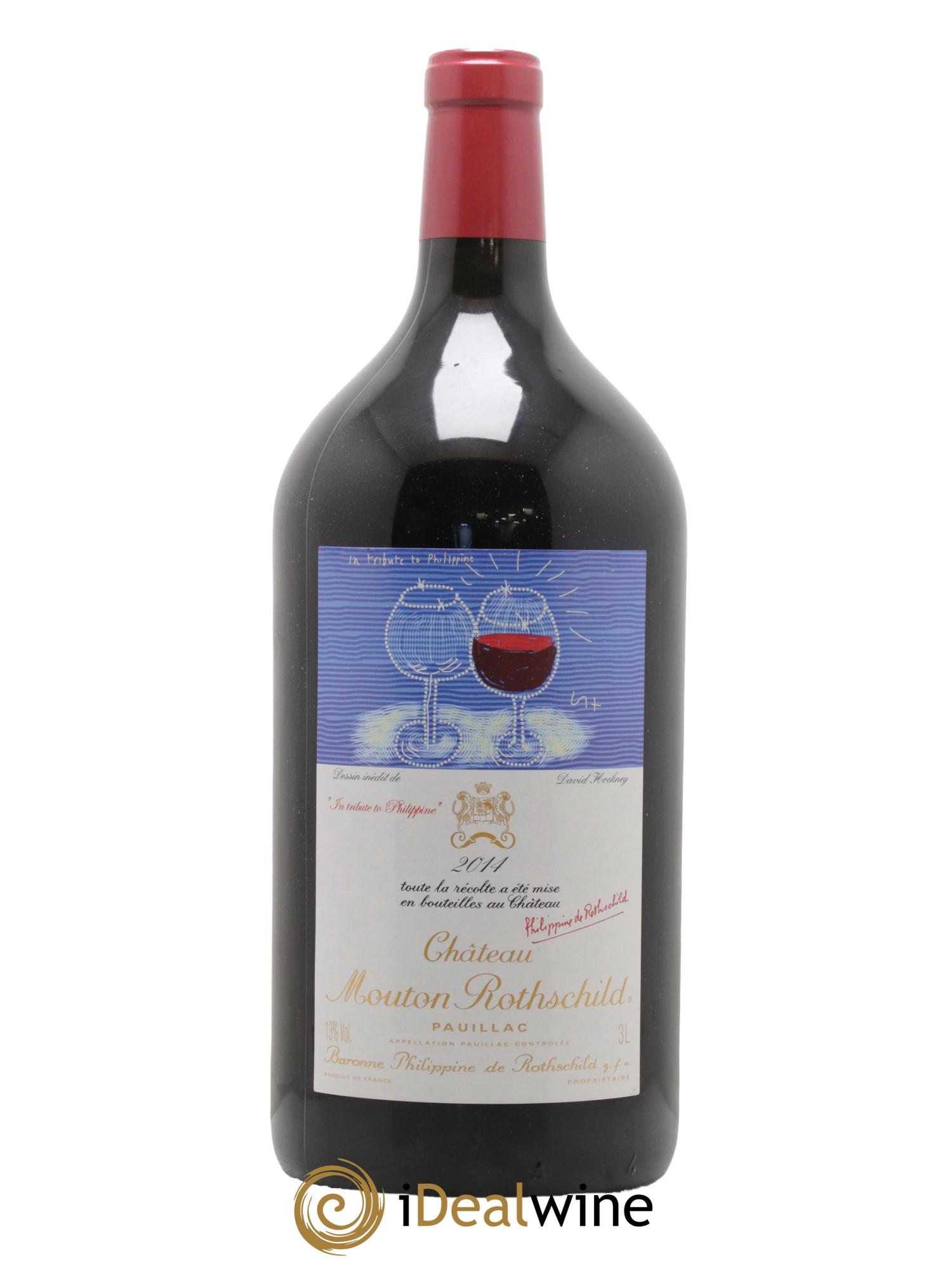 Château Mouton Rothschild 1er Grand Cru Classé 2014 - Lot de 1 double magnum - 0