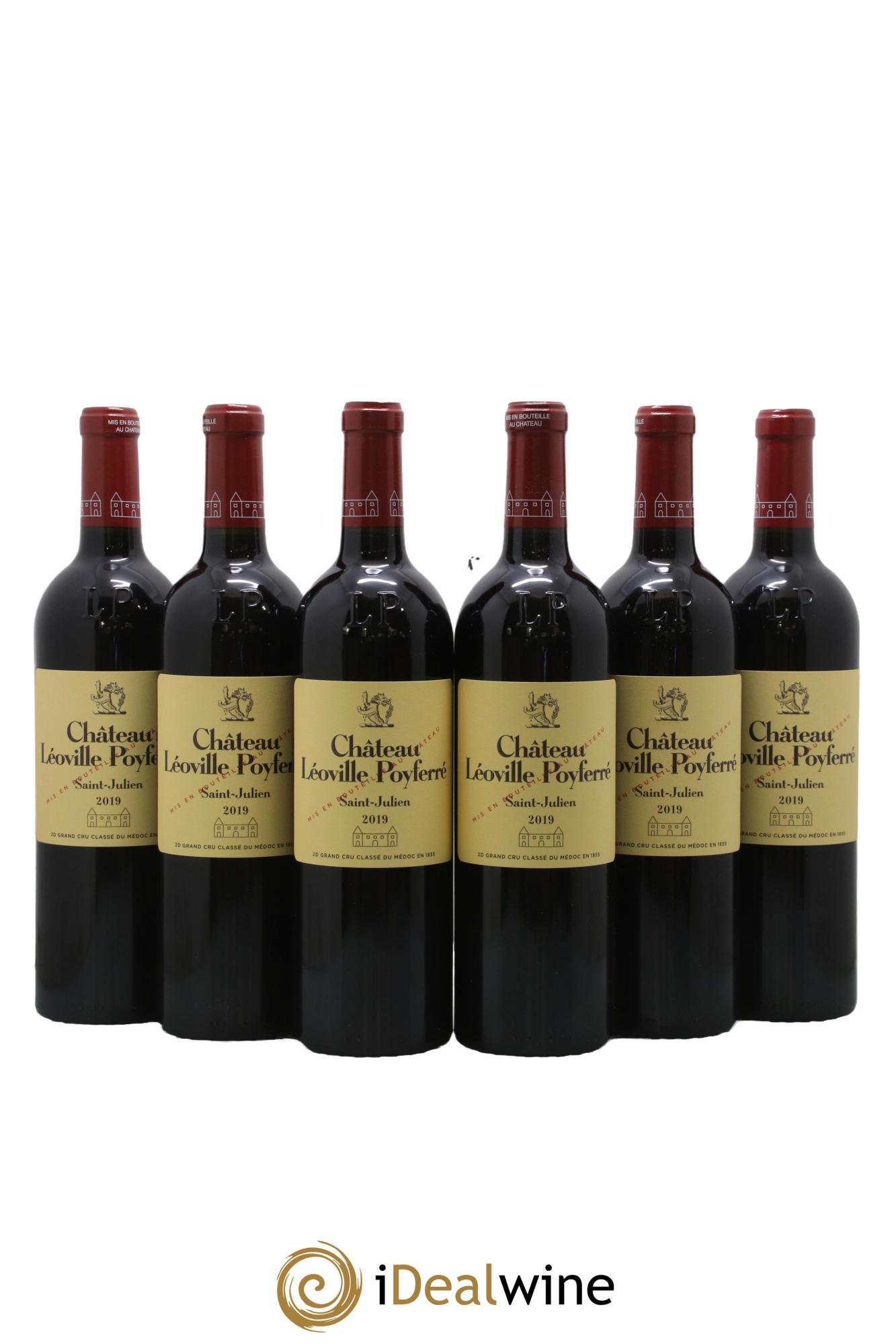 Château Léoville Poyferré 2ème Grand Cru Classé 2019 - Posten von 6 Flaschen - 0
