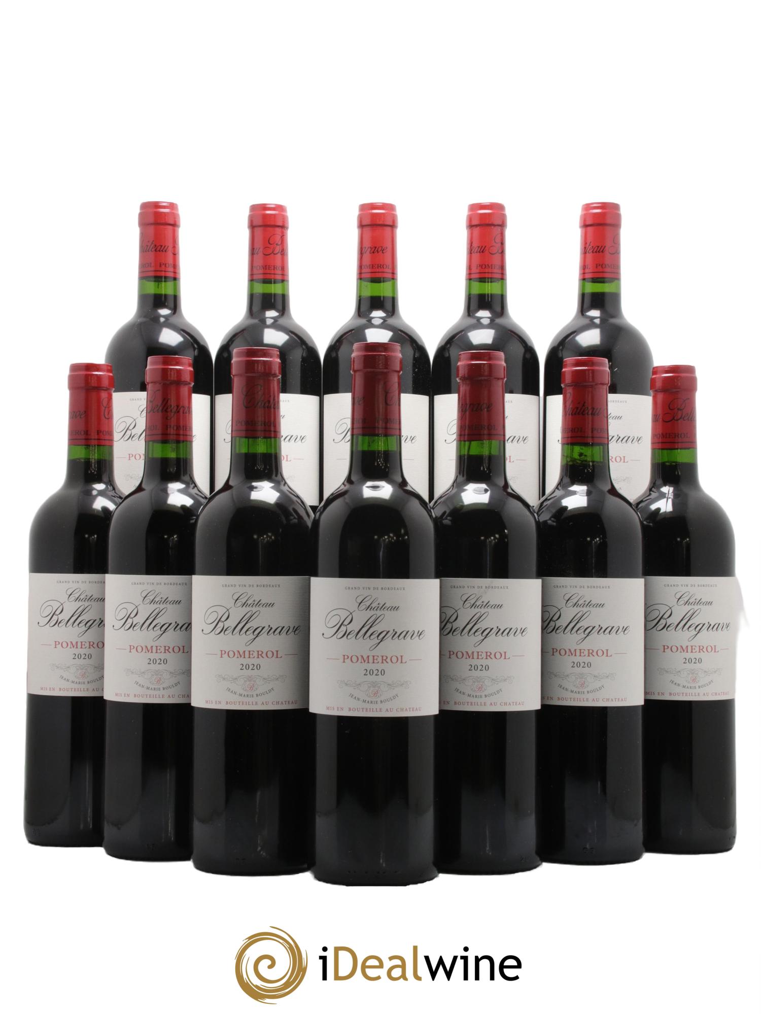 Château Bellegrave 2020 - Lot de 12 bouteilles - 0