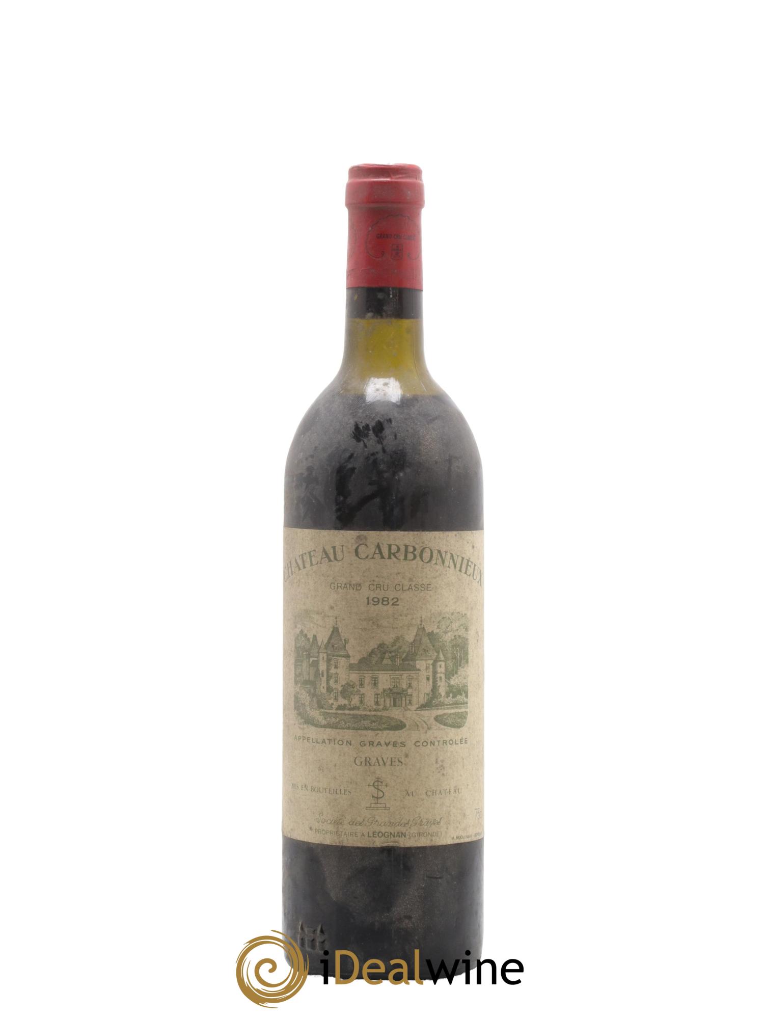 Château Carbonnieux Cru Classé de Graves 1982 - Lot de 1 bouteille - 0