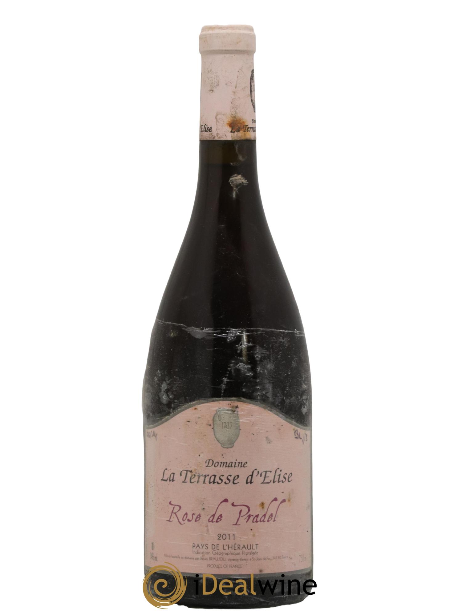 Divers Rose De Pradel La Terrasse d'Elise 2011 - Lot de 1 bouteille - 0