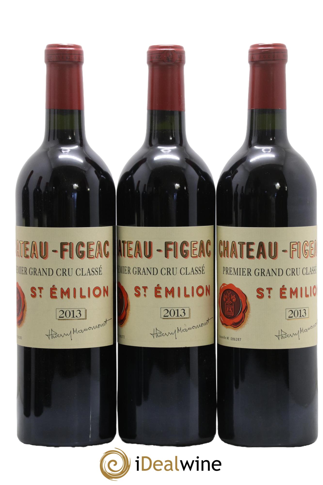 Château Figeac 1er Grand Cru Classé A 2013 - Lot de 12 bouteilles - 5