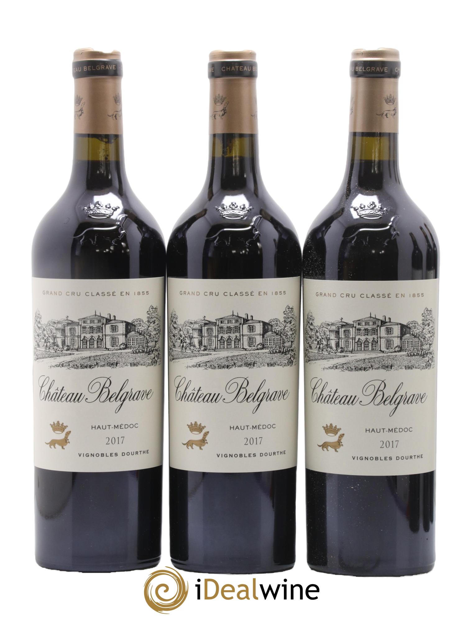 Château Belgrave 5ème Grand Cru Classé  2017 - Lotto di 6 bottiglie - 1