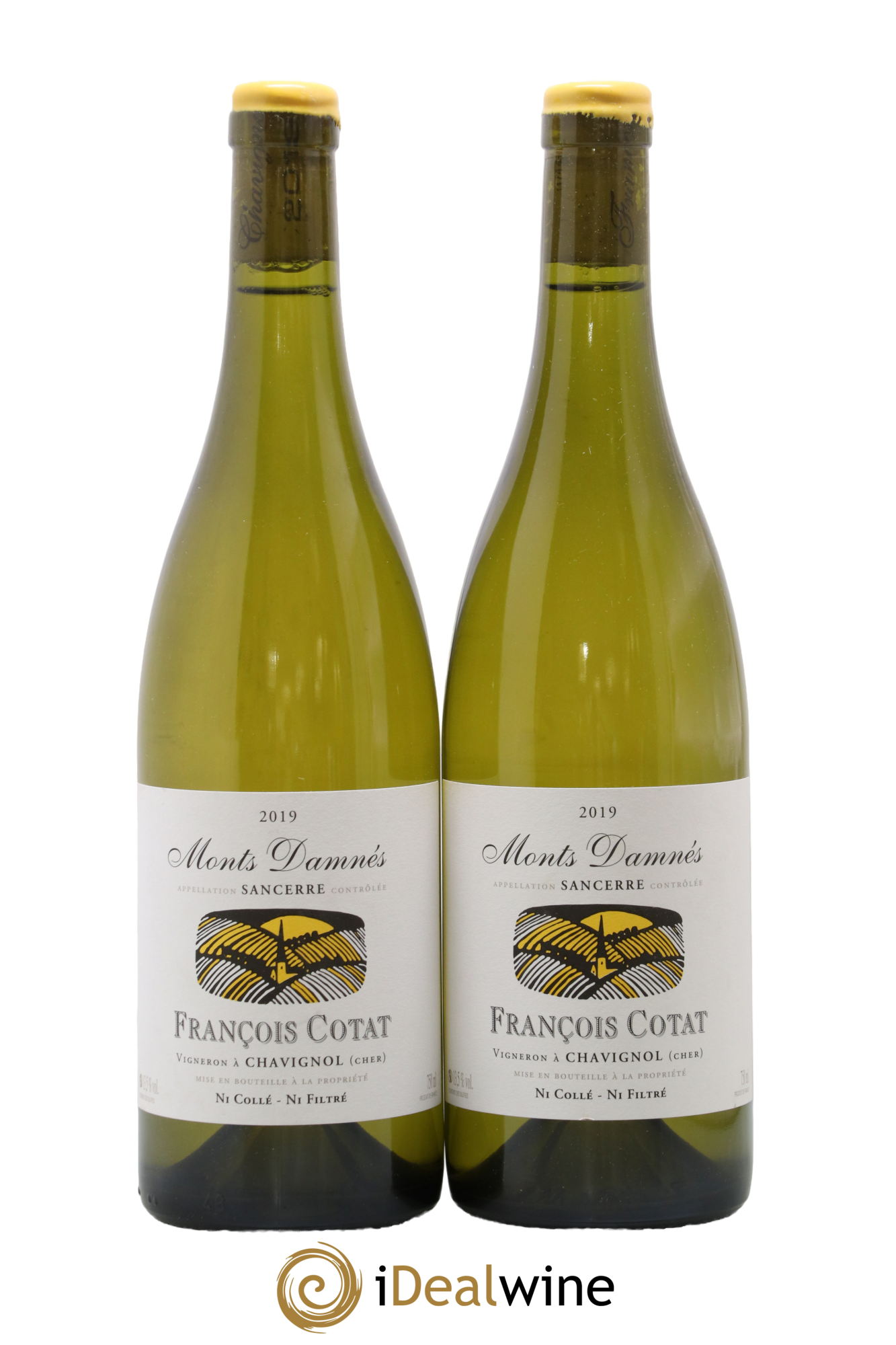 Sancerre Les Monts Damnés François Cotat 2019 - Lot de 2 bouteilles - 0