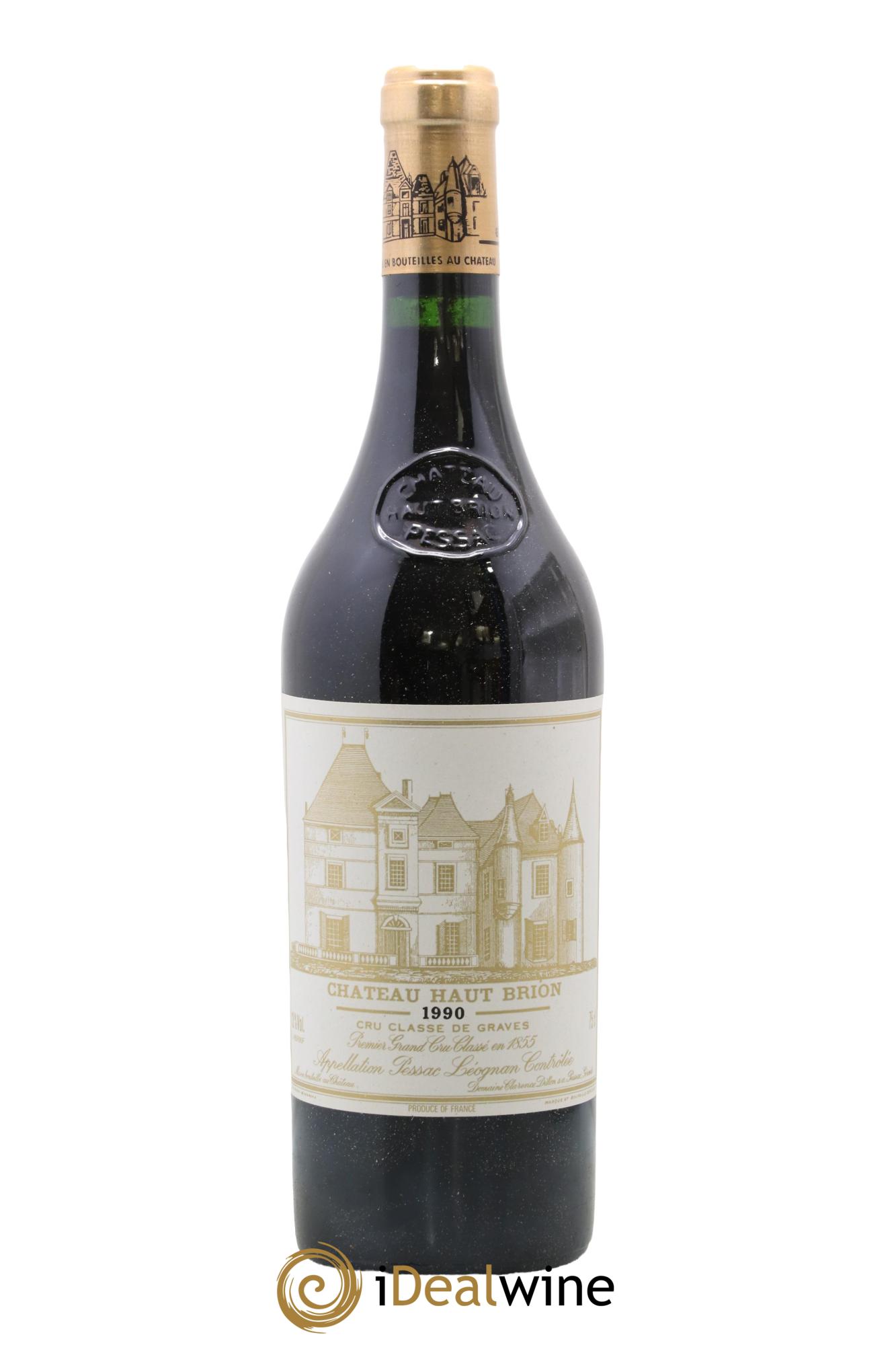 Château Haut Brion 1er Grand Cru Classé 1990 - Posten von 1 Flasche - 0