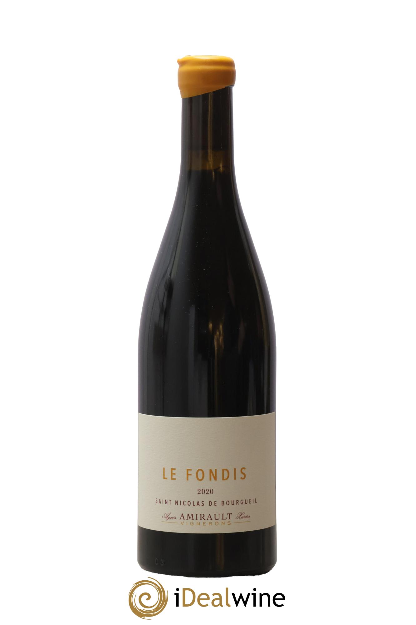 Saint-Nicolas de Bourgueil Le Fondis Agnès et Xavier Amirault 2020 - Lot de 1 bouteille - 0