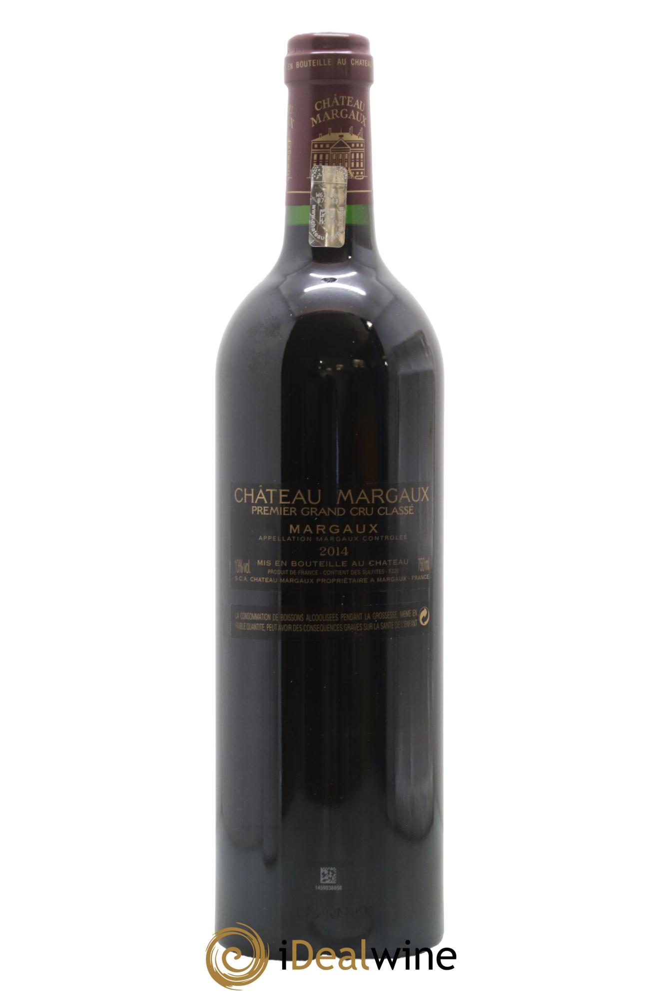 Château Margaux 1er Grand Cru Classé 2014 - Lot of 1 bottle - 1