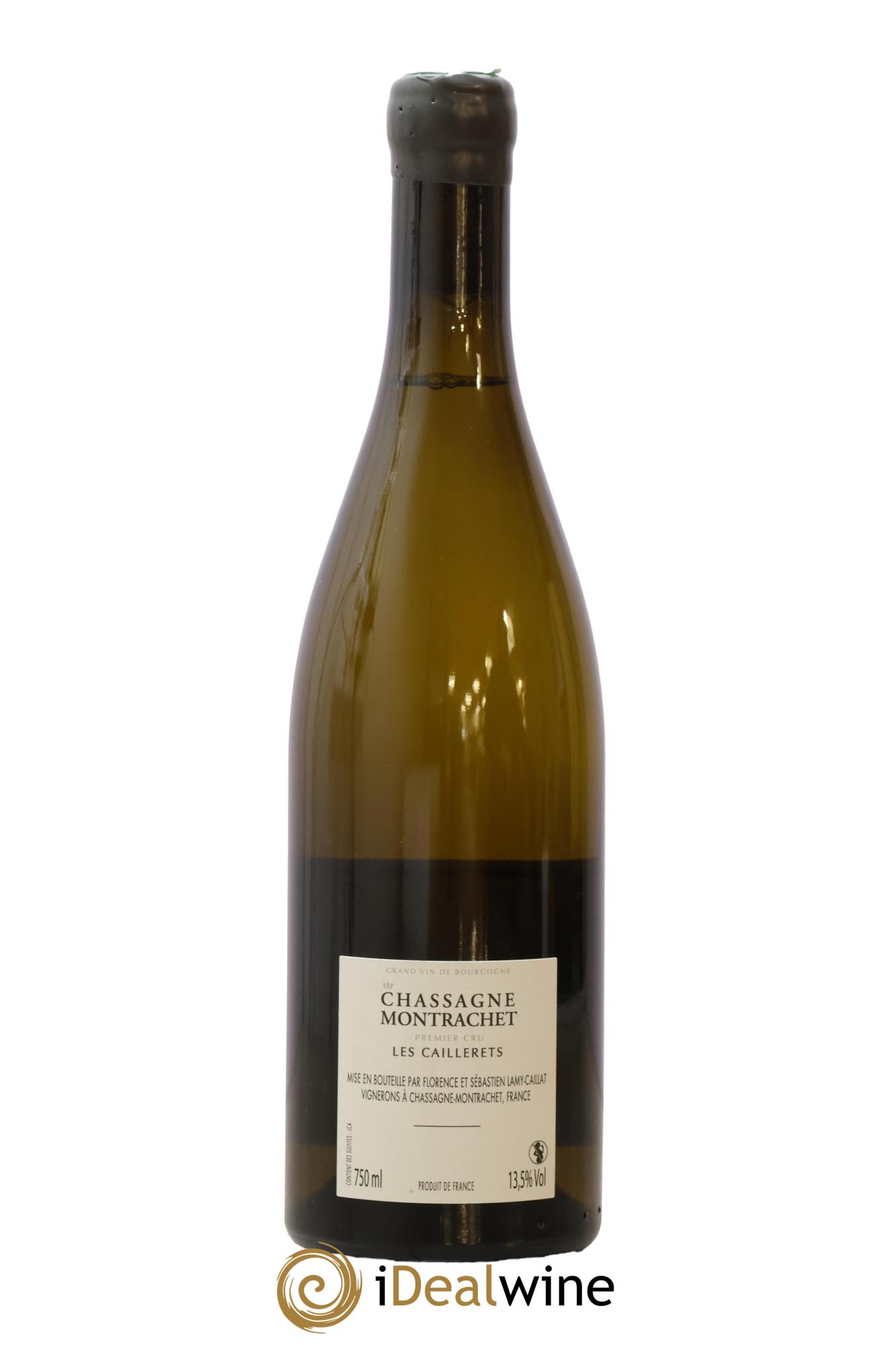 Chassagne-Montrachet 1er Cru Les Caillerets Lamy-Caillat (Domaine) 2017 - Lot de 1 bouteille - 1