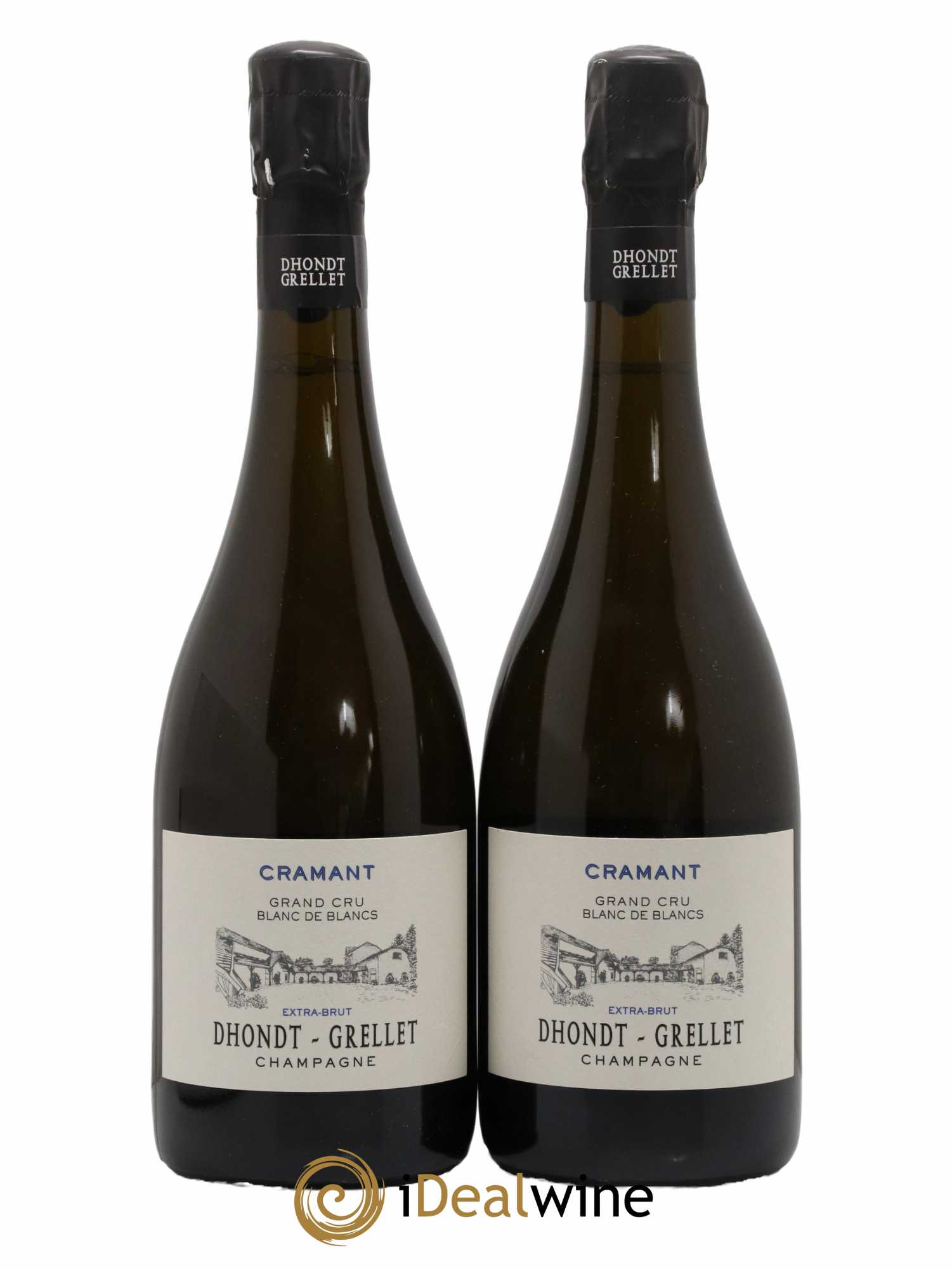 Cramant Dhondt Grellet - Lot de 2 bouteilles - 0