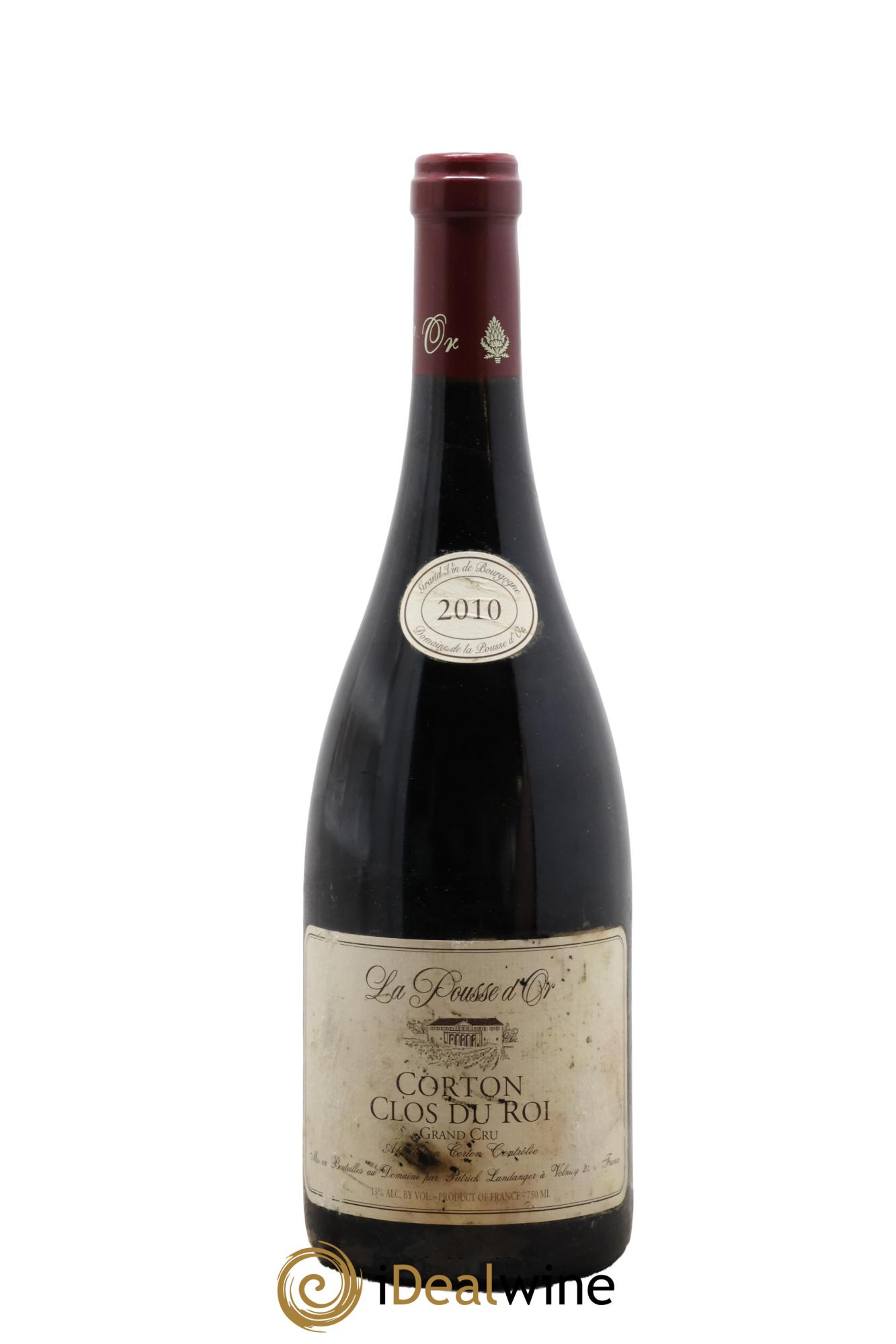 Corton Grand Cru Clos du Roi La Pousse d'Or (Domaine de) 2010 - Posten von 1 Flasche - 0