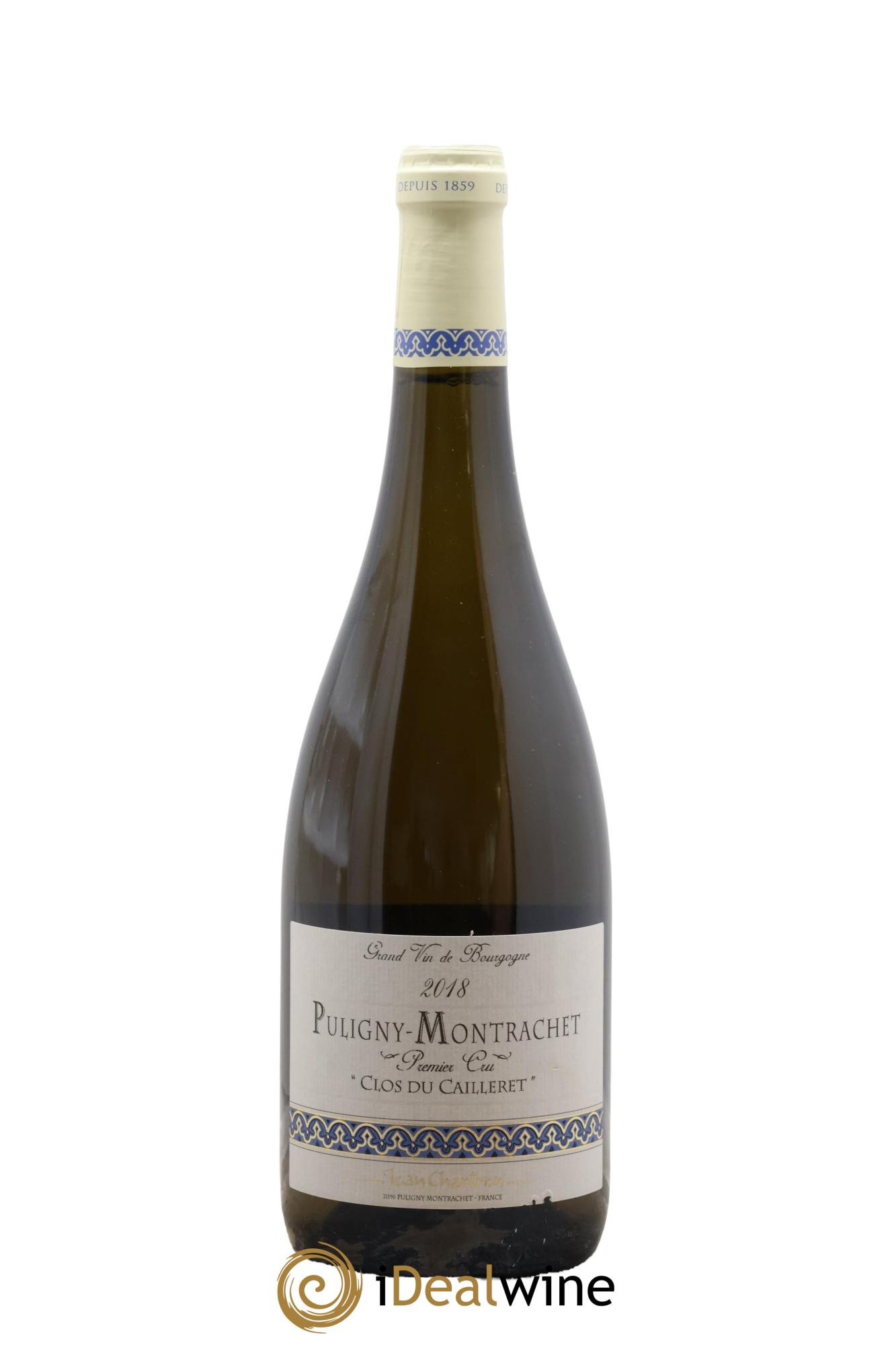 Puligny-Montrachet 1er Cru Clos du cailleret Jean Chartron (Domaine) 2018 - Lot de 1 bouteille - 0