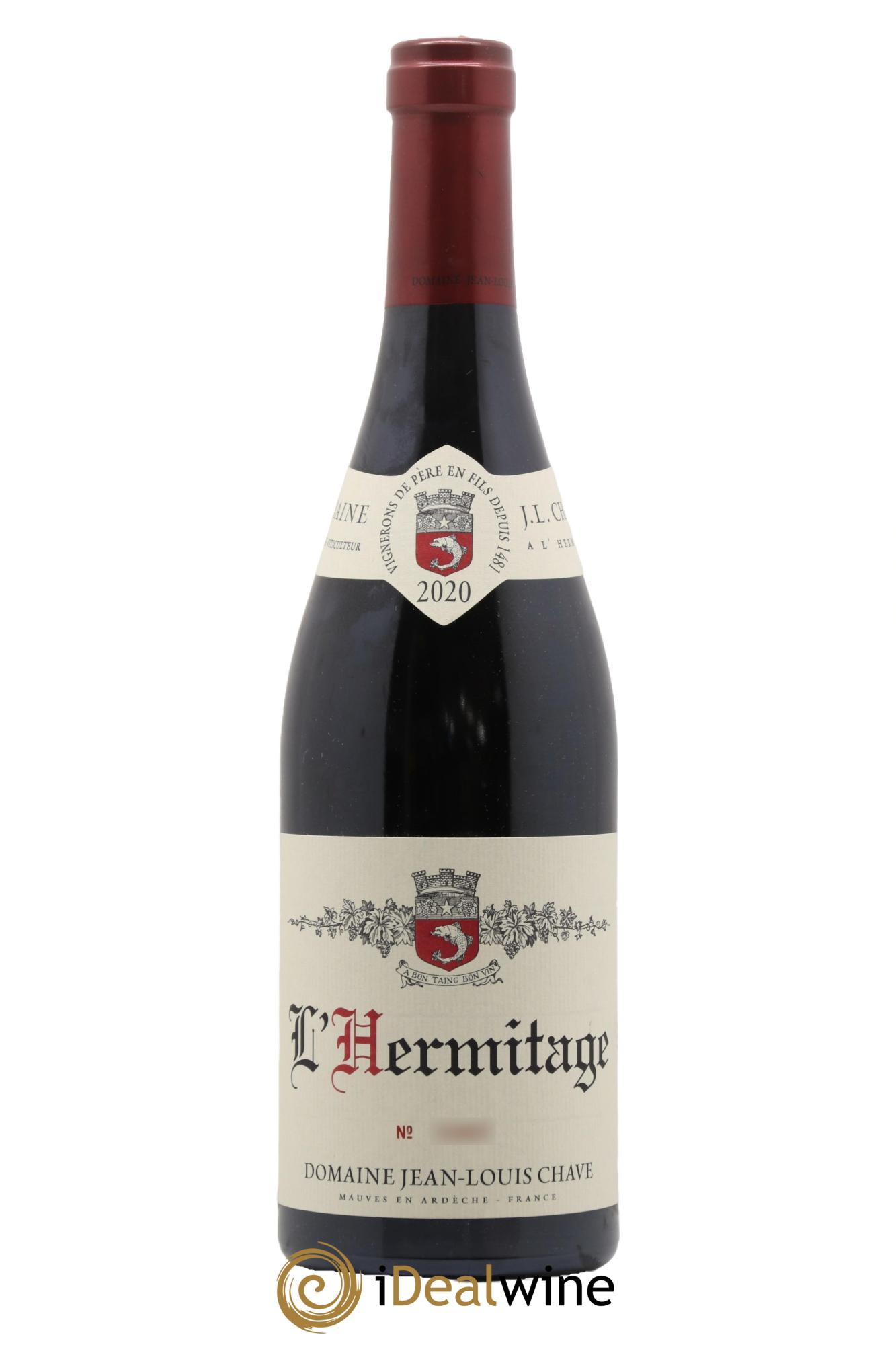 Hermitage Jean-Louis Chave 2020 - Lot of 1 bottle - 0