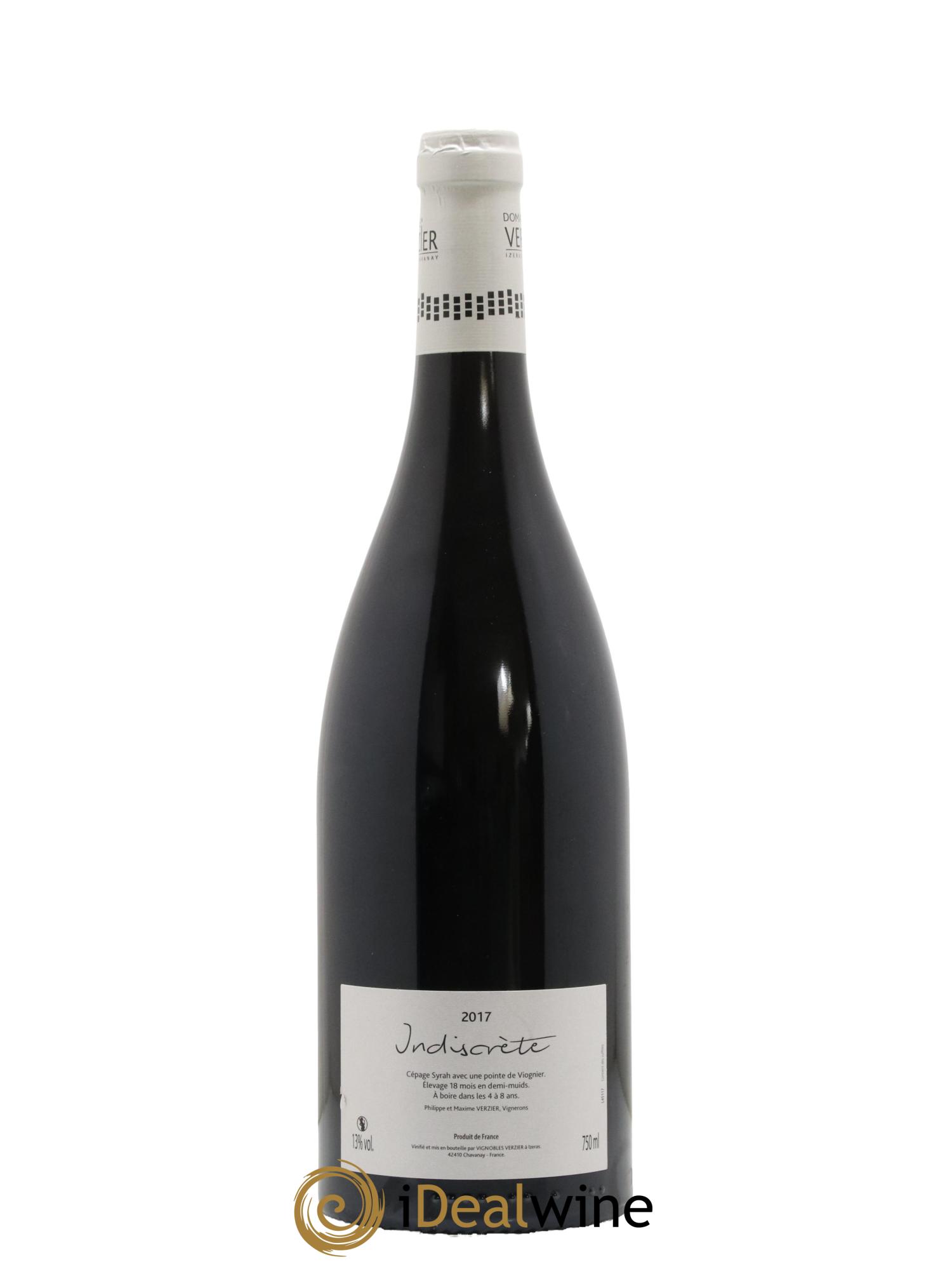 Côte-Rôtie Indiscrete Domaine Verzier 2017 - Lot de 1 bouteille - 1