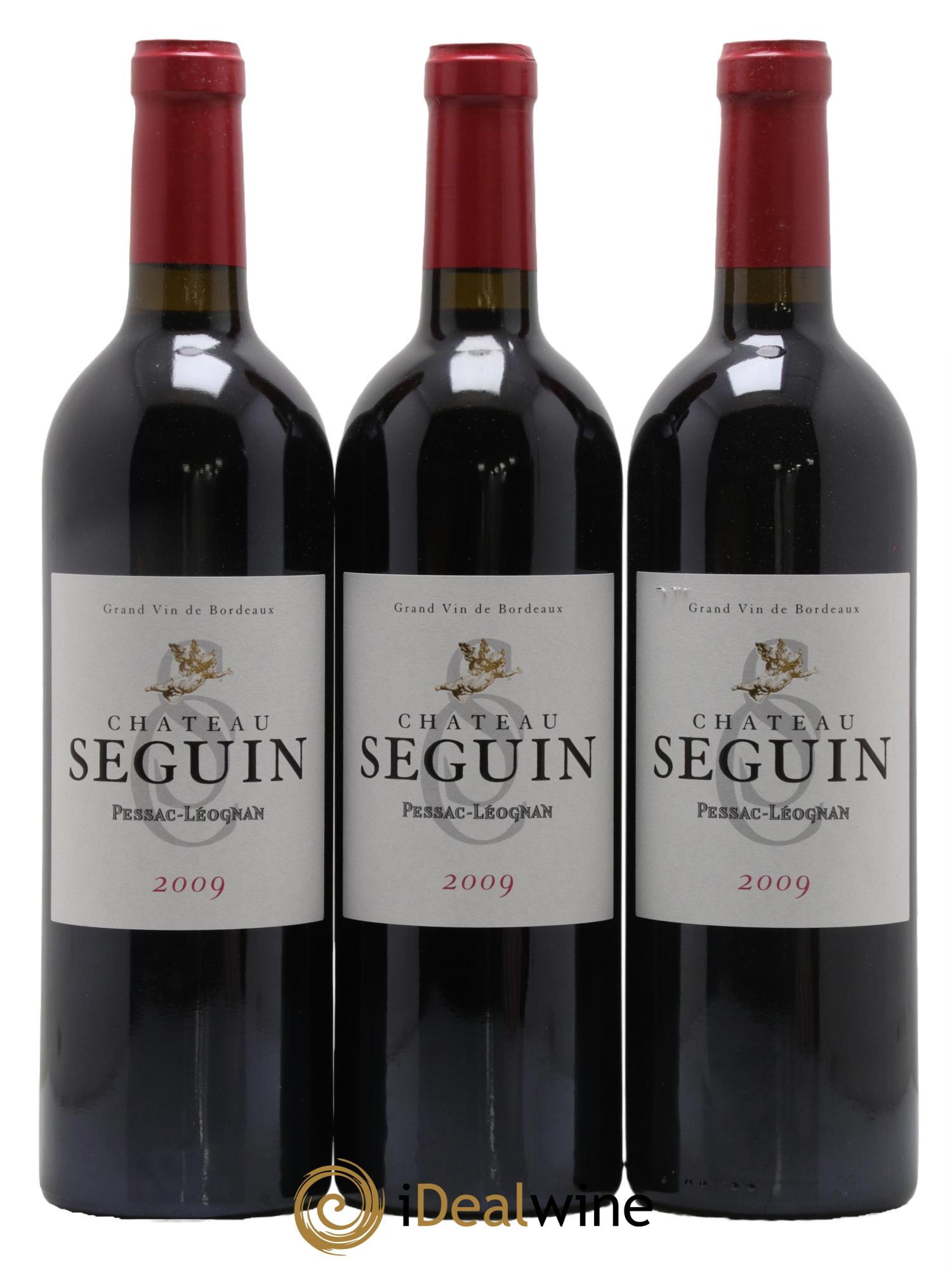 Pessac-Léognan Château Seguin 2009 - Lot de 6 bouteilles - 1