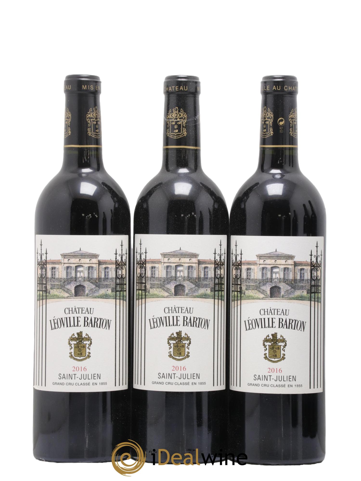 Château Léoville Barton 2ème Grand Cru Classé 2016 - Lot of 6 bottles - 1