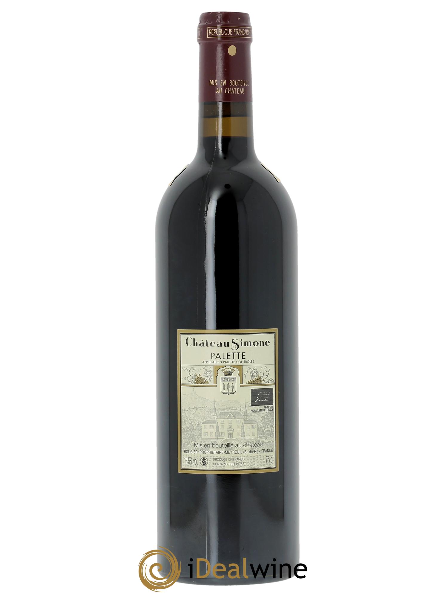 Palette Château Simone Famille Rougier  2021 - Posten von 1 Flasche - 1