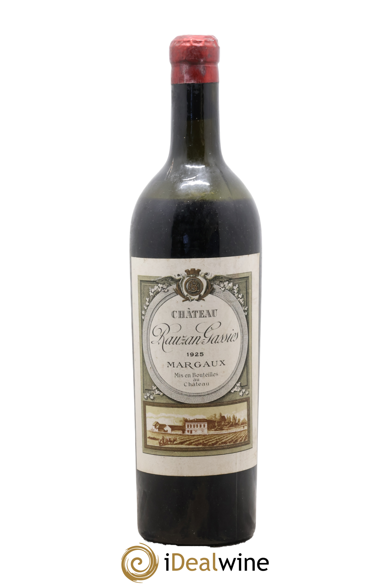 Château Rauzan-Gassies 2ème Grand Cru Classé 1925 - Posten von 1 Flasche - 0