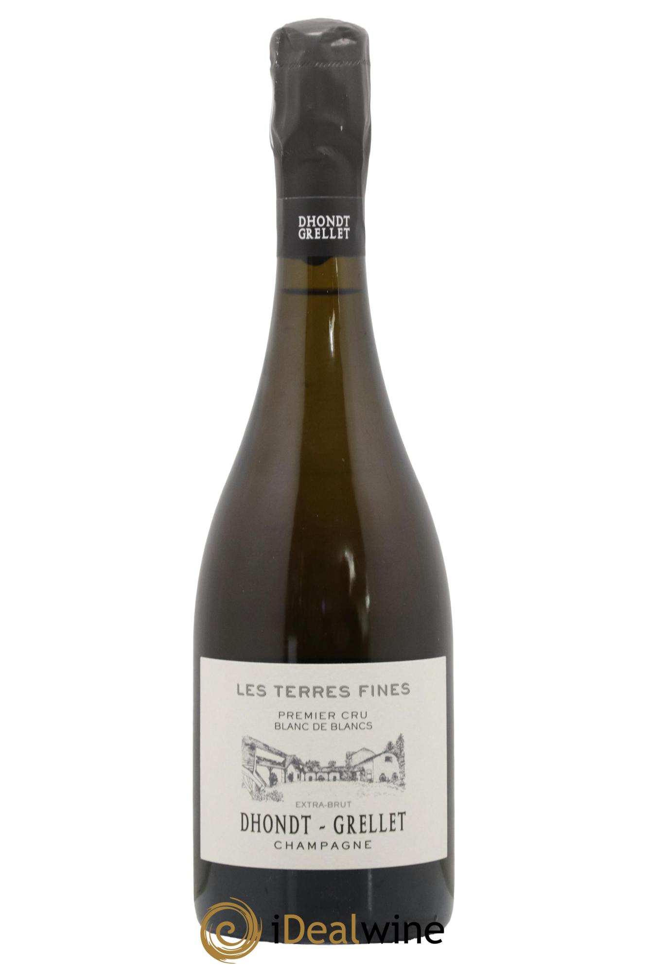 Les Terres Fines Blanc de Blancs Extra-Brut Dhondt Grellet - Lot de 1 bouteille - 0