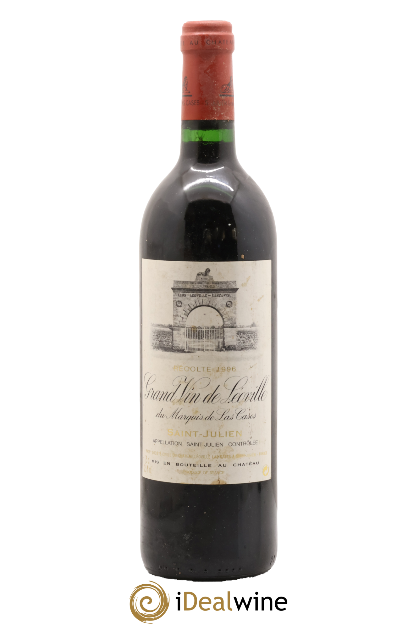 Château Léoville Las Cases 2ème Grand Cru Classé 1996 - Lot de 1 bouteille - 0