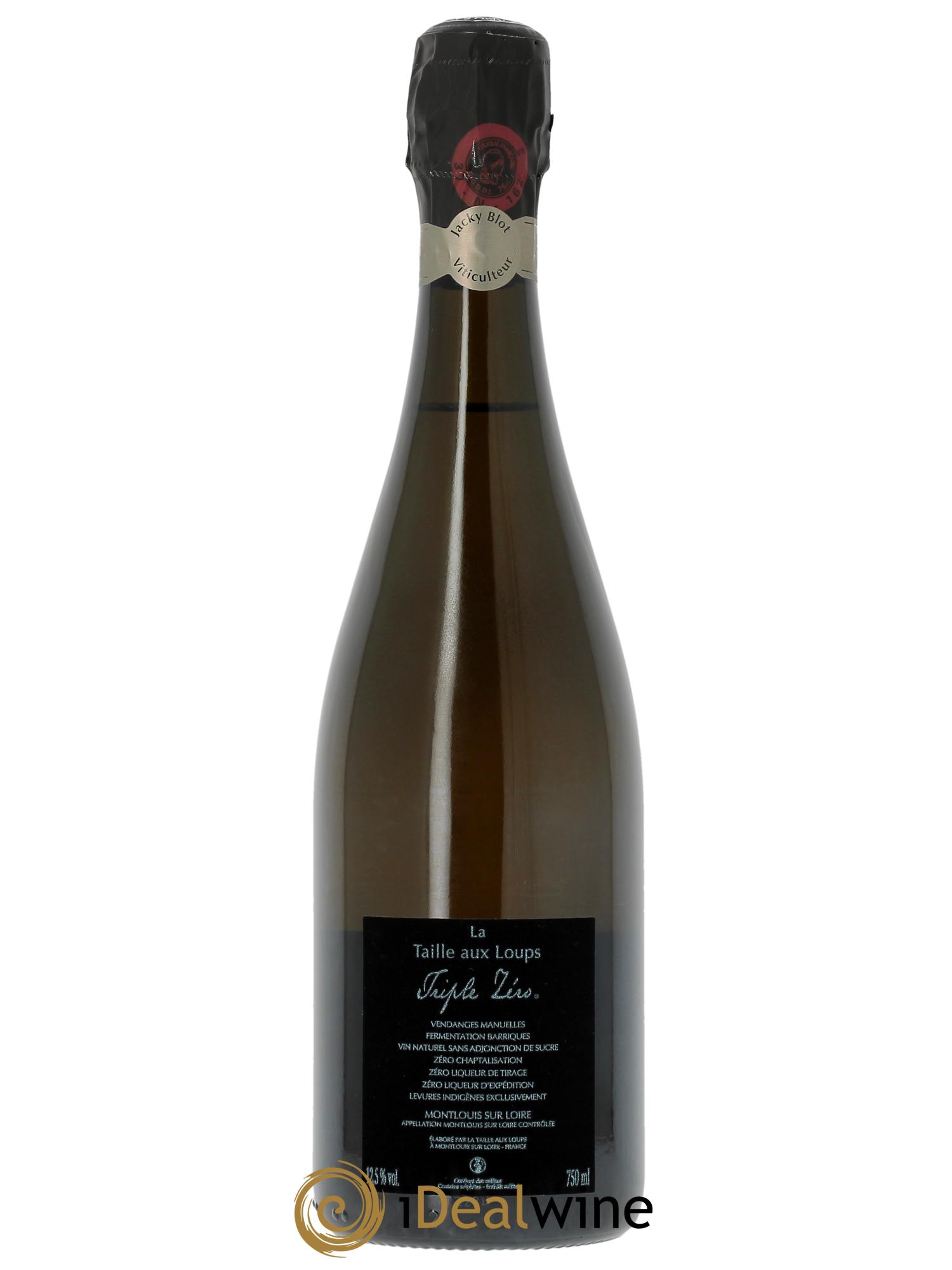 Montlouis-sur-Loire Triple Zéro La Taille aux Loups - Jacky Blot  - Posten von 1 Flasche - 1