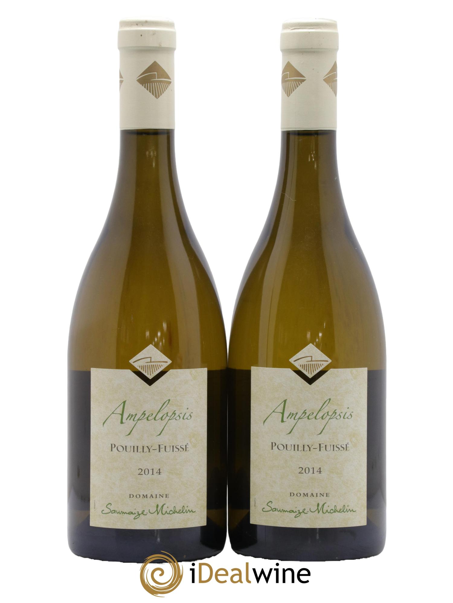 Pouilly-Fuissé Ampelopsis Robert Saumaize-Michelin (Domaine) 2014 - Lot de 2 bouteilles - 0