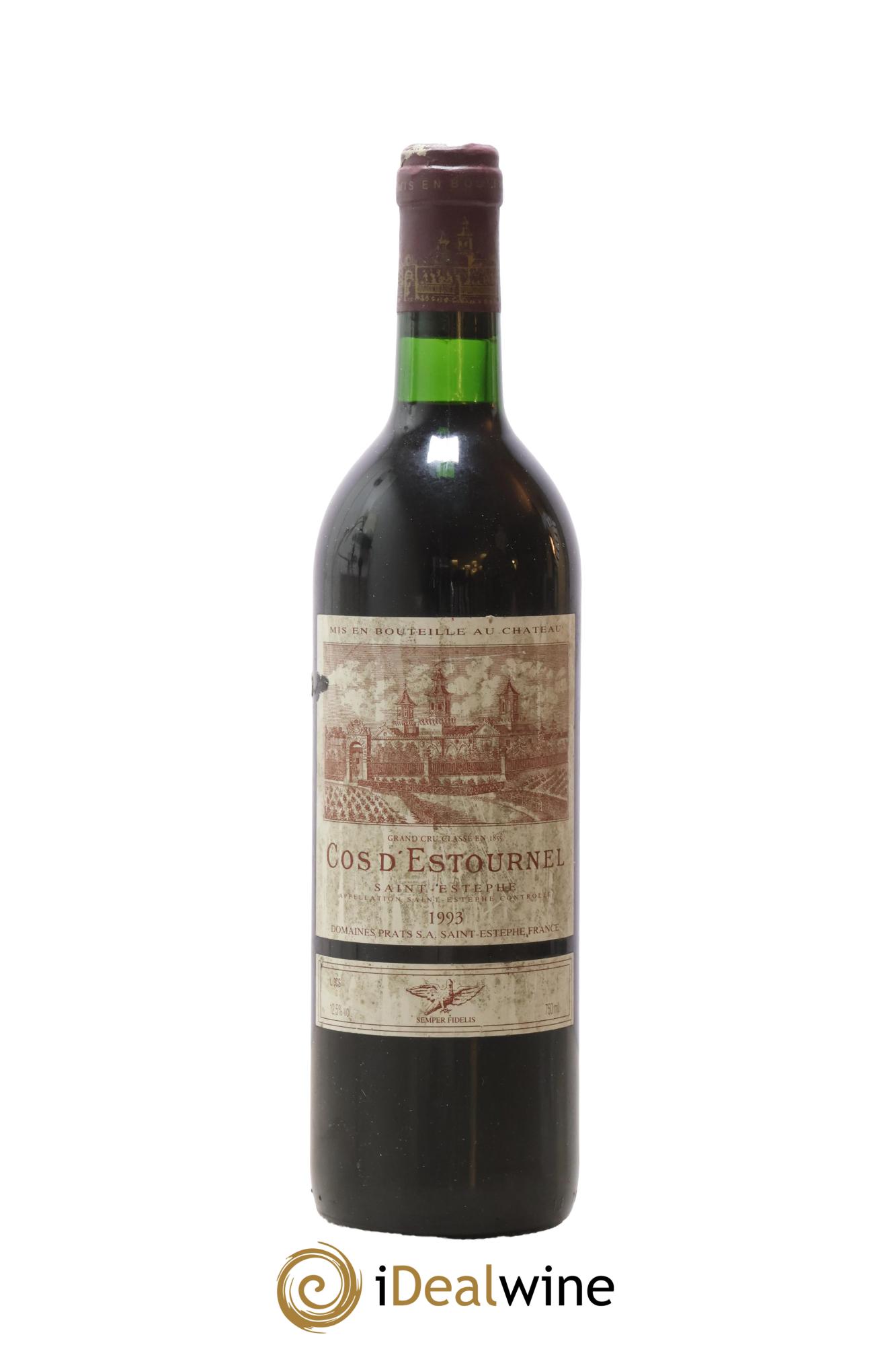 Cos d'Estournel 2ème Grand Cru Classé 1993 - Lot de 1 bouteille - 0
