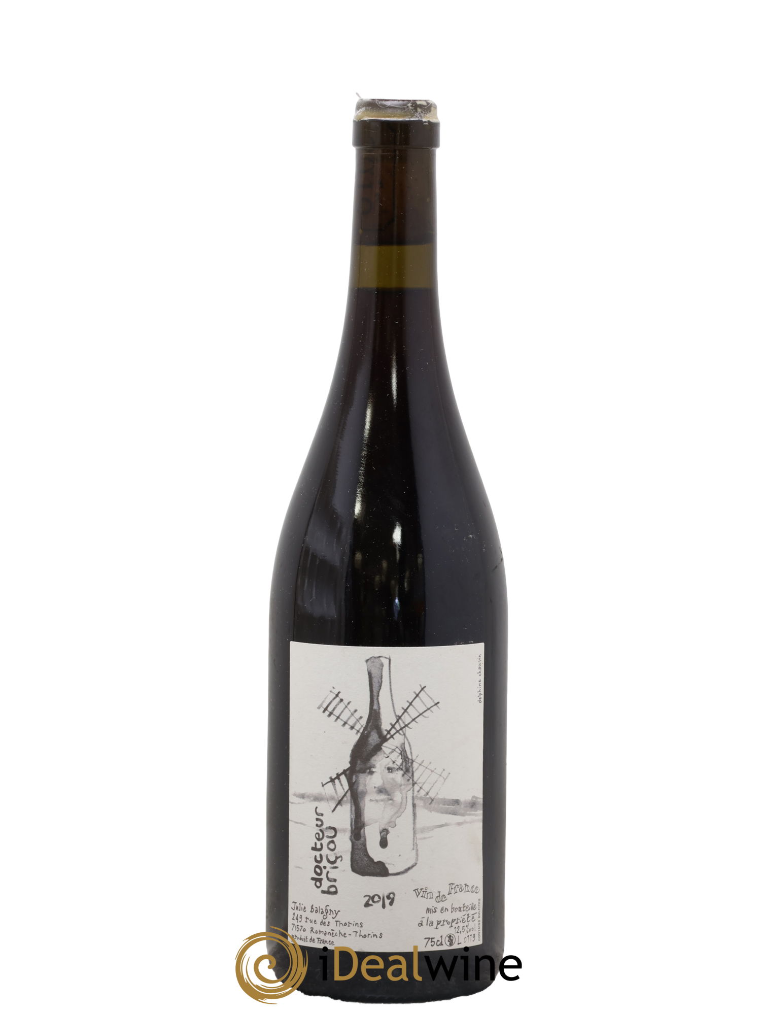 Vin de France Docteur Briçou Julie Balagny 2019 - Lot de 1 bouteille - 0