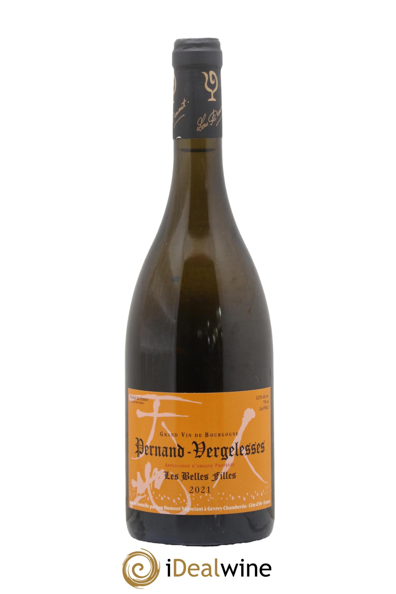 Pernand-Vergelesses Les Belles Filles Lou Dumont 2021 - Lot de 1 bouteille - 0