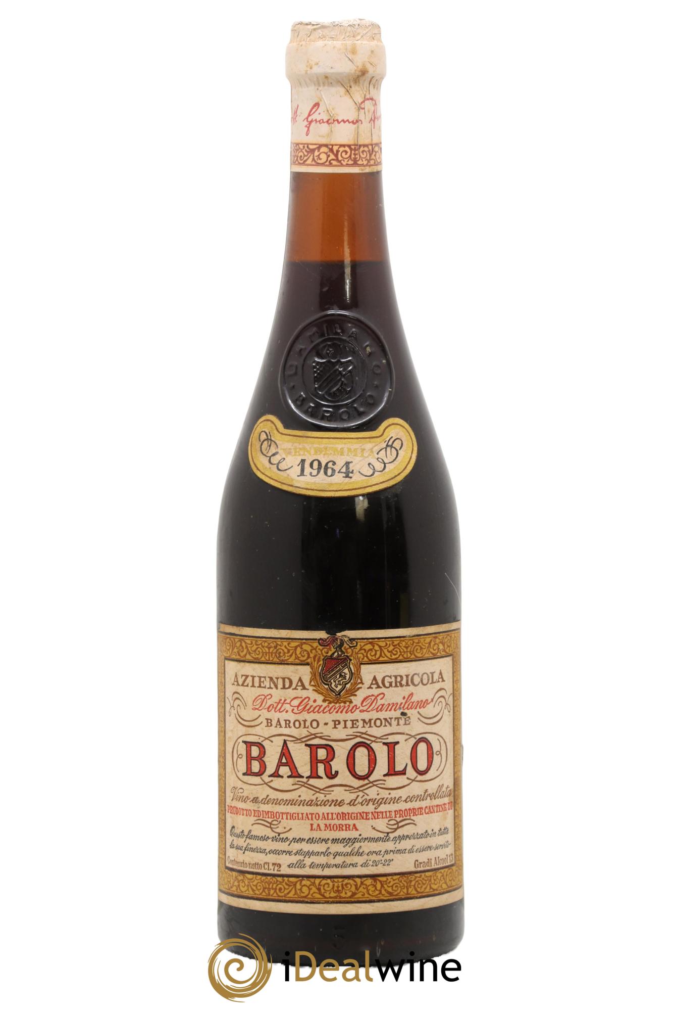 Barolo La Morra 1964 - Lot de 1 bouteille - 0
