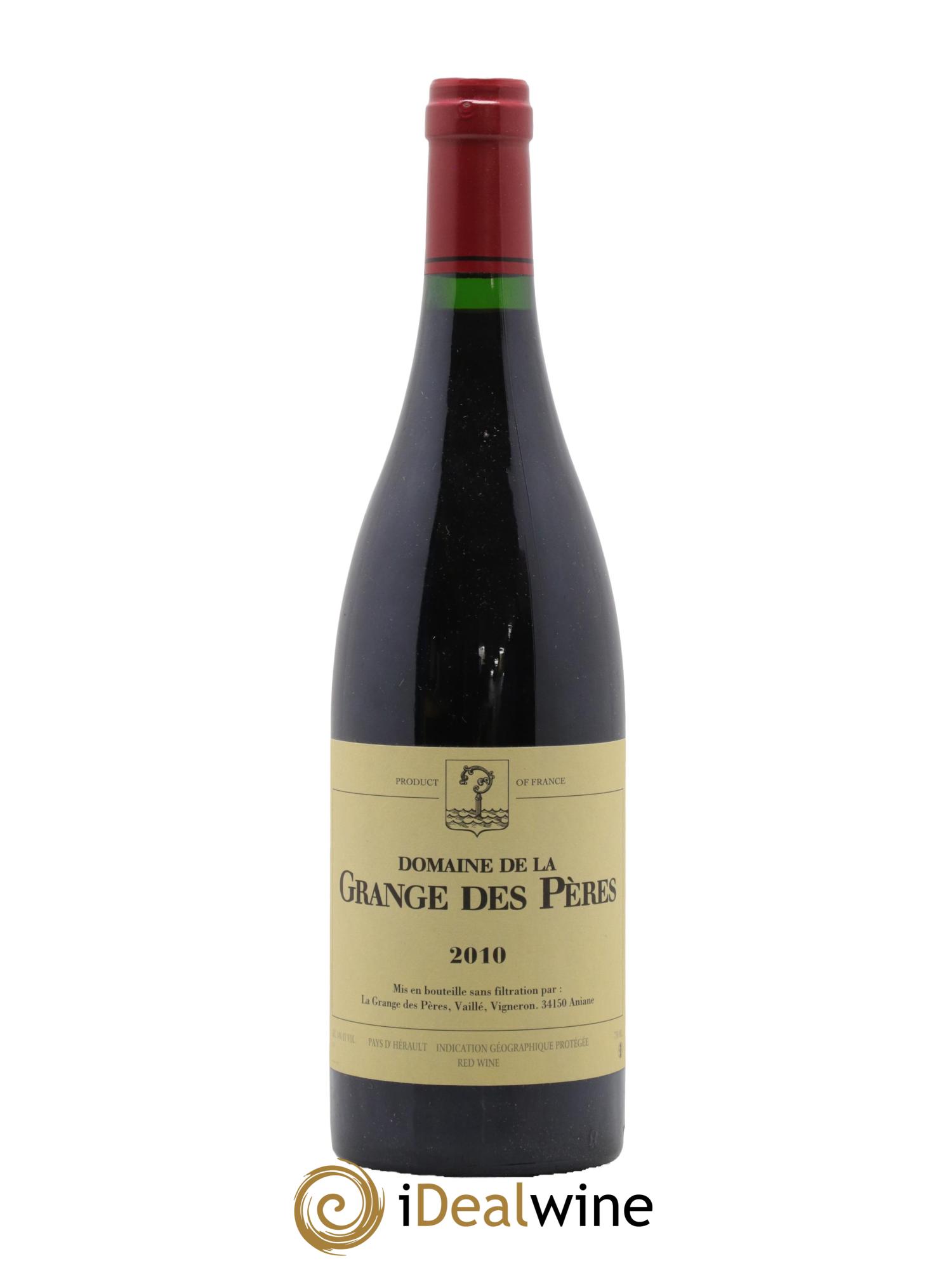 Pays d'Hérault Grange des Pères Laurent Vaillé 2010 - Lot de 1 bouteille - 0