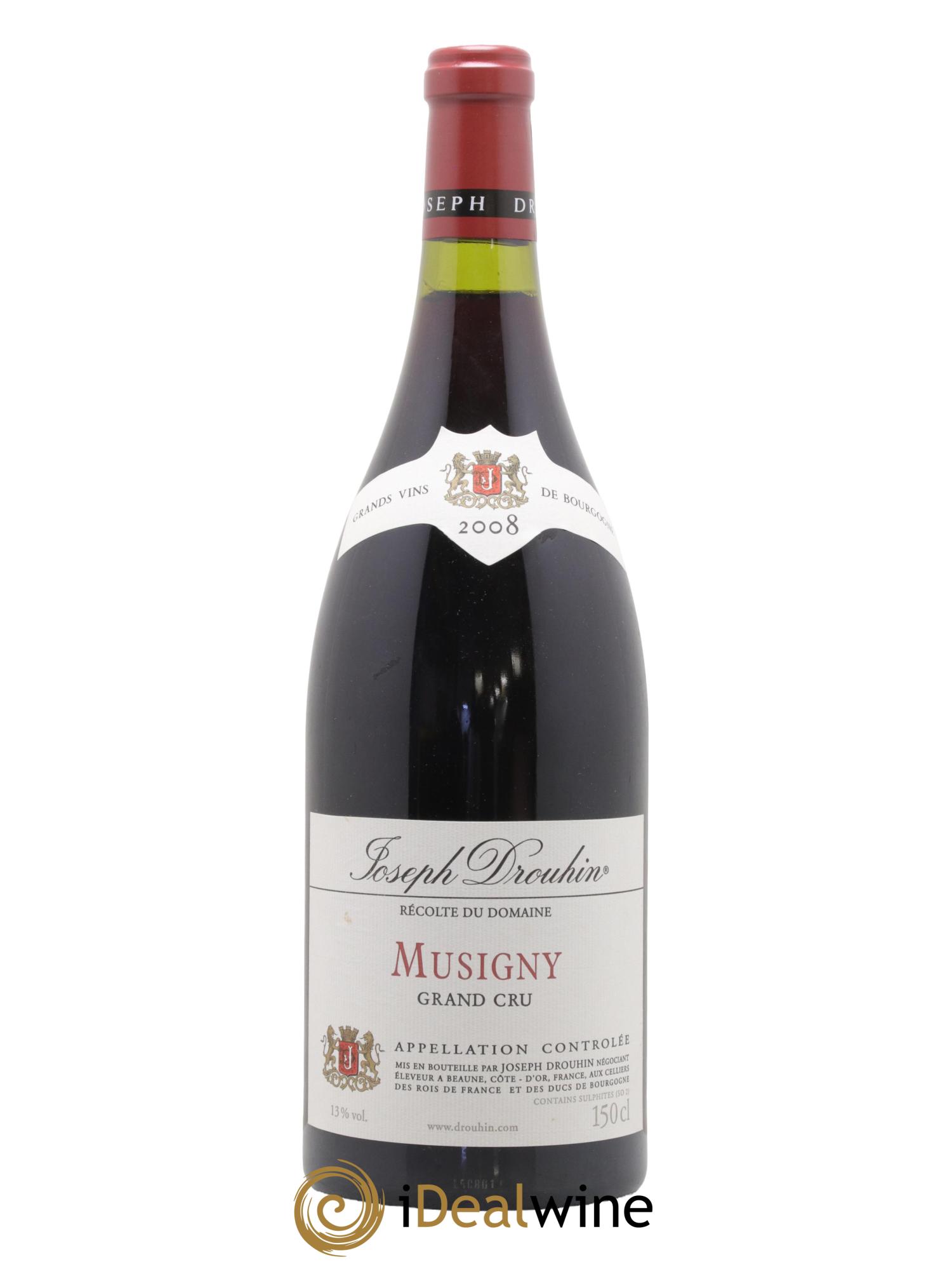 Musigny Grand Cru Joseph Drouhin 2008 - Lot de 1 magnum - 0