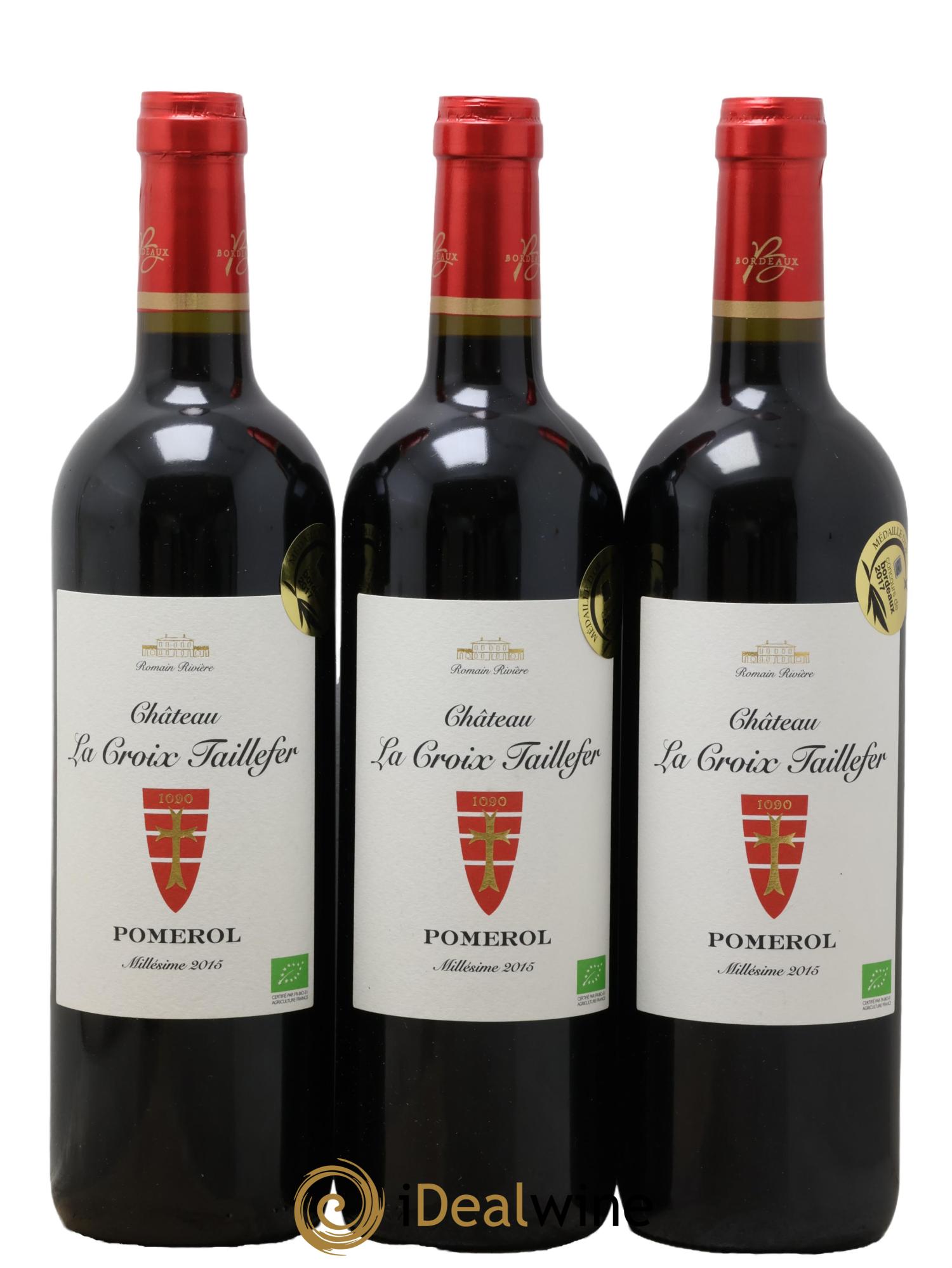 Château la Croix Taillefer 2015 - Posten von 3 Flaschen - 0