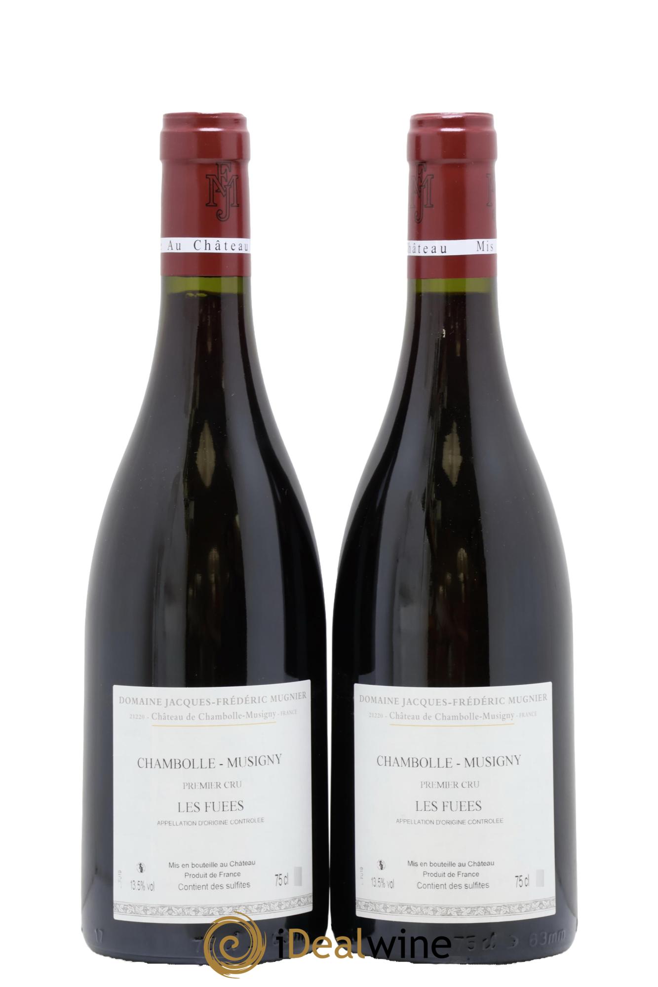 Chambolle-Musigny 1er Cru Les Fuées Jacques-Frédéric Mugnier 2019 - Lot of 2 bottles - 1