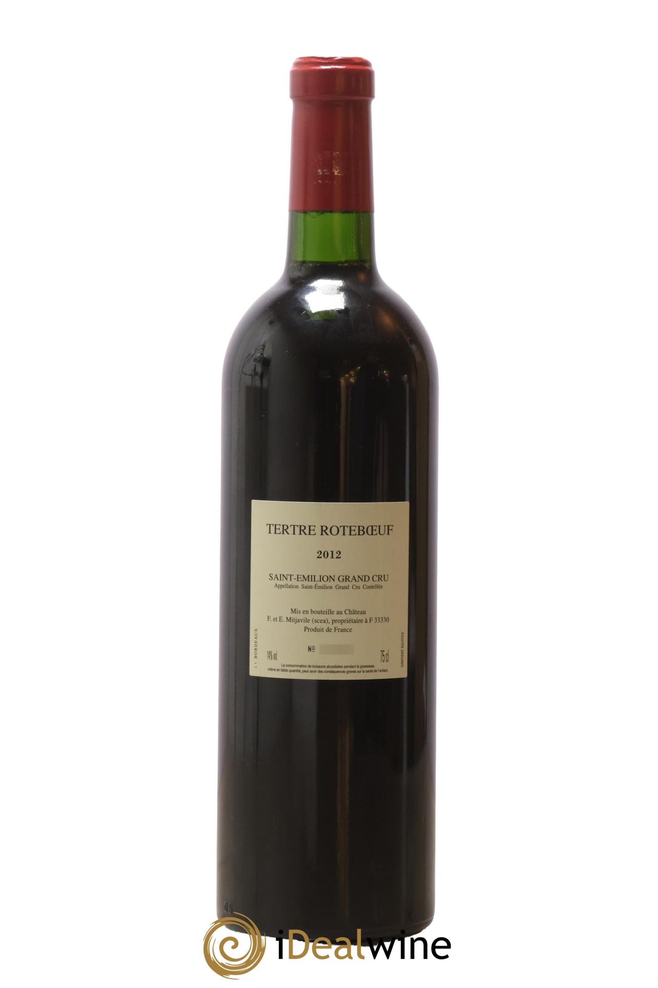 Château Tertre Roteboeuf  2012 - Posten von 1 Flasche - 1