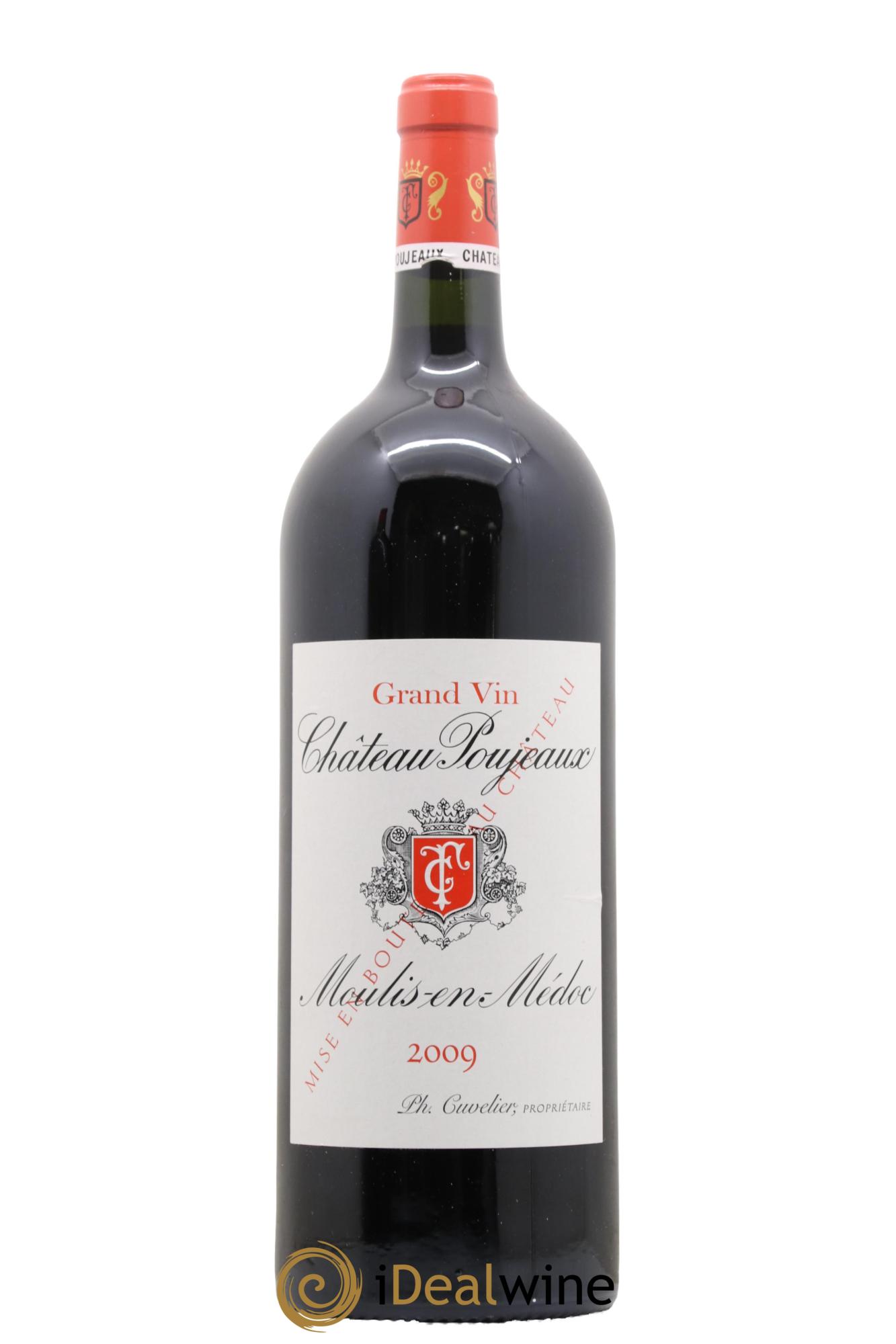 Château Poujeaux 2009 - Lot de 1 magnum - 0
