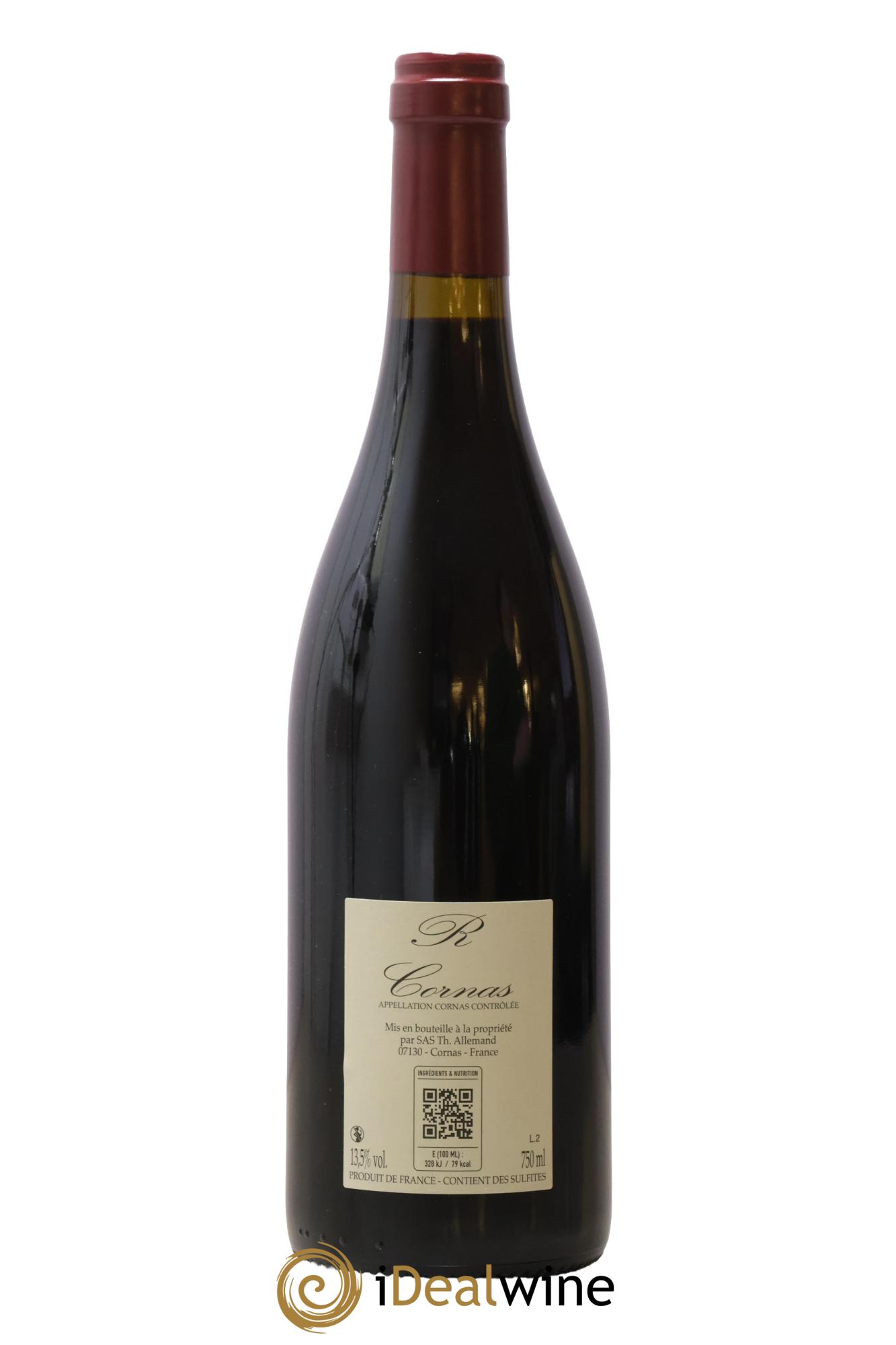 Cornas Reynard Thierry Allemand 2022 - Lot of 1 bottle - 1