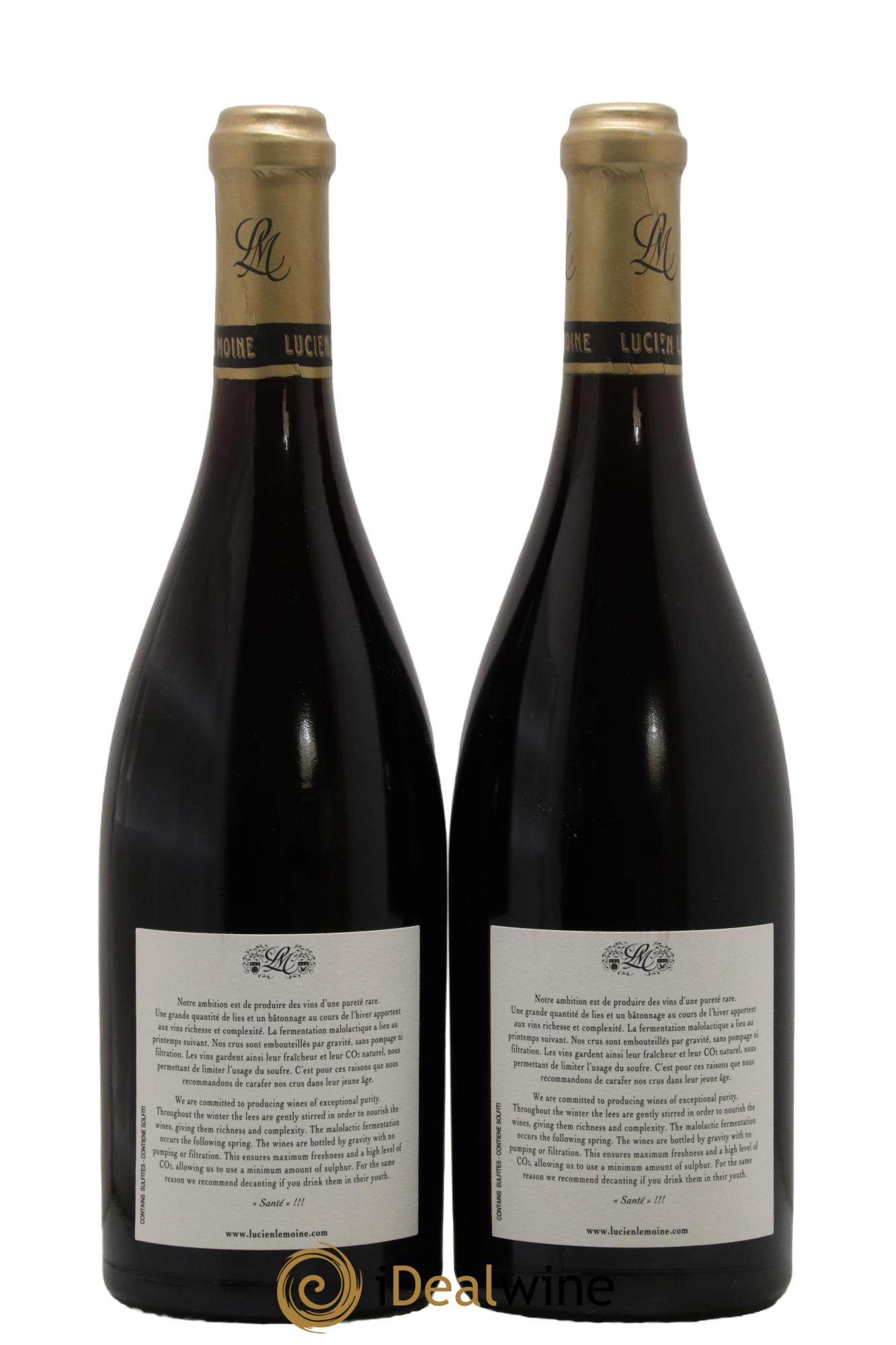 Clos de la Roche Grand Cru Lucien Le Moine 2012 - Lotto di 2 bottiglie - 1