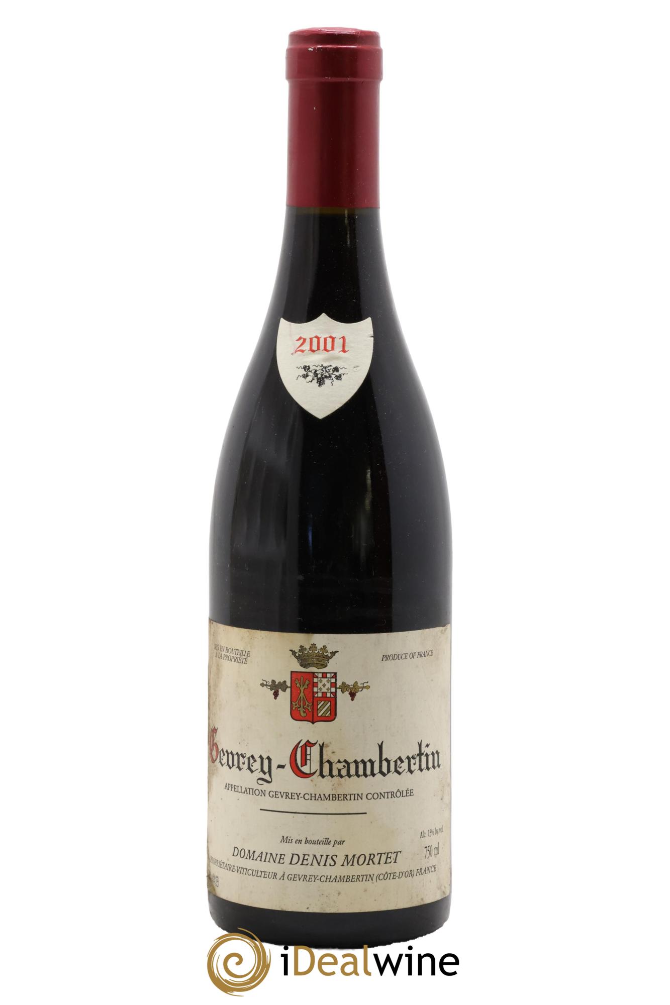 Gevrey-Chambertin Denis Mortet (Domaine) 2001 - Lotto di 1 bottiglia - 0
